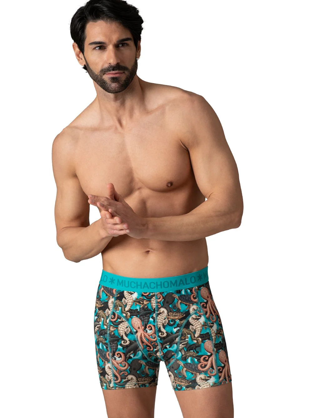12 - Pack Golden Boxer Short U-GOLDEN1010 20 Multi - Image 5