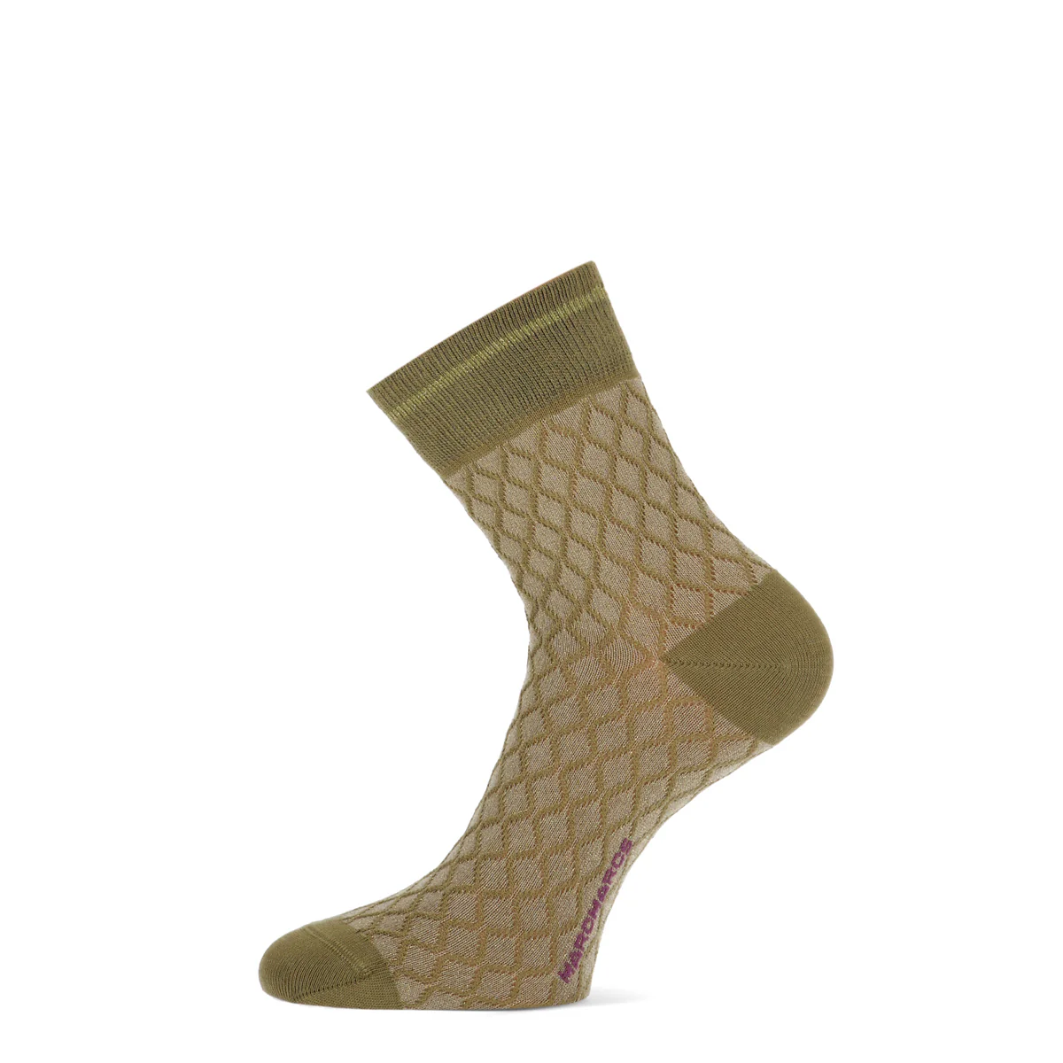 2 - Pack Alix Short Sok 82167 2968P 2p Olive Black - Image 2