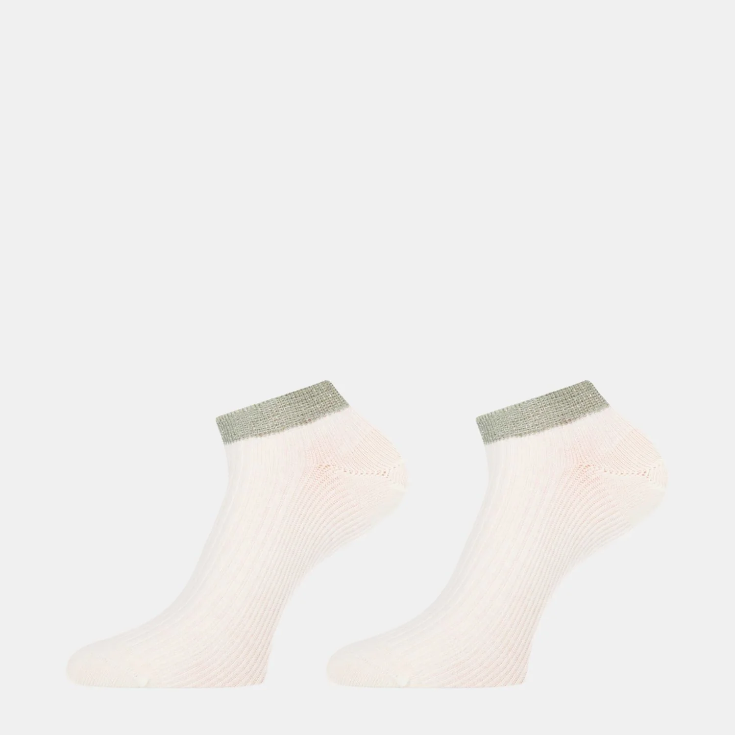 2 - Pack Amsterdam Sock 81936 1129 Off White Sage