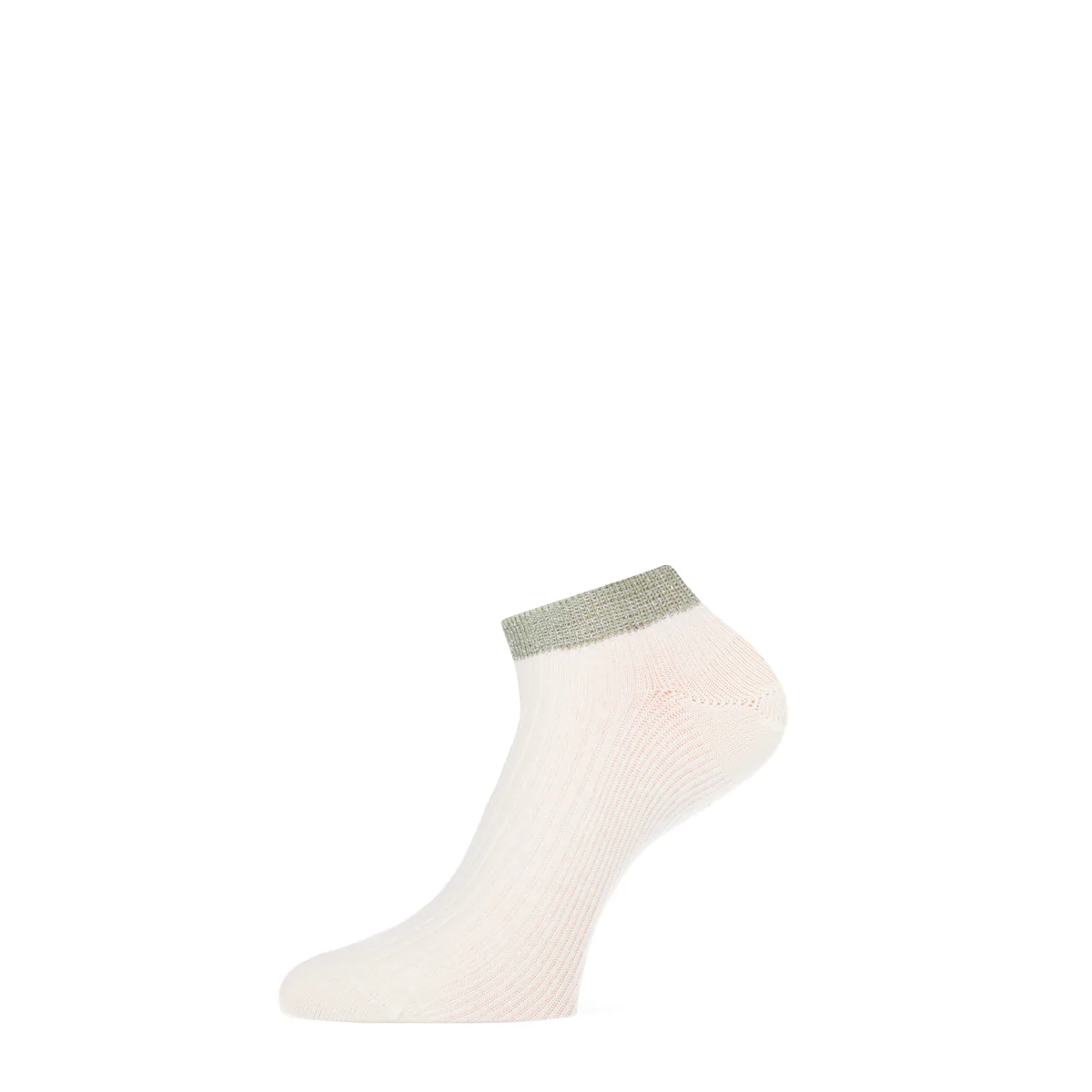2 - Pack Amsterdam Sock 81936 1129 Off White Sage - Image 2
