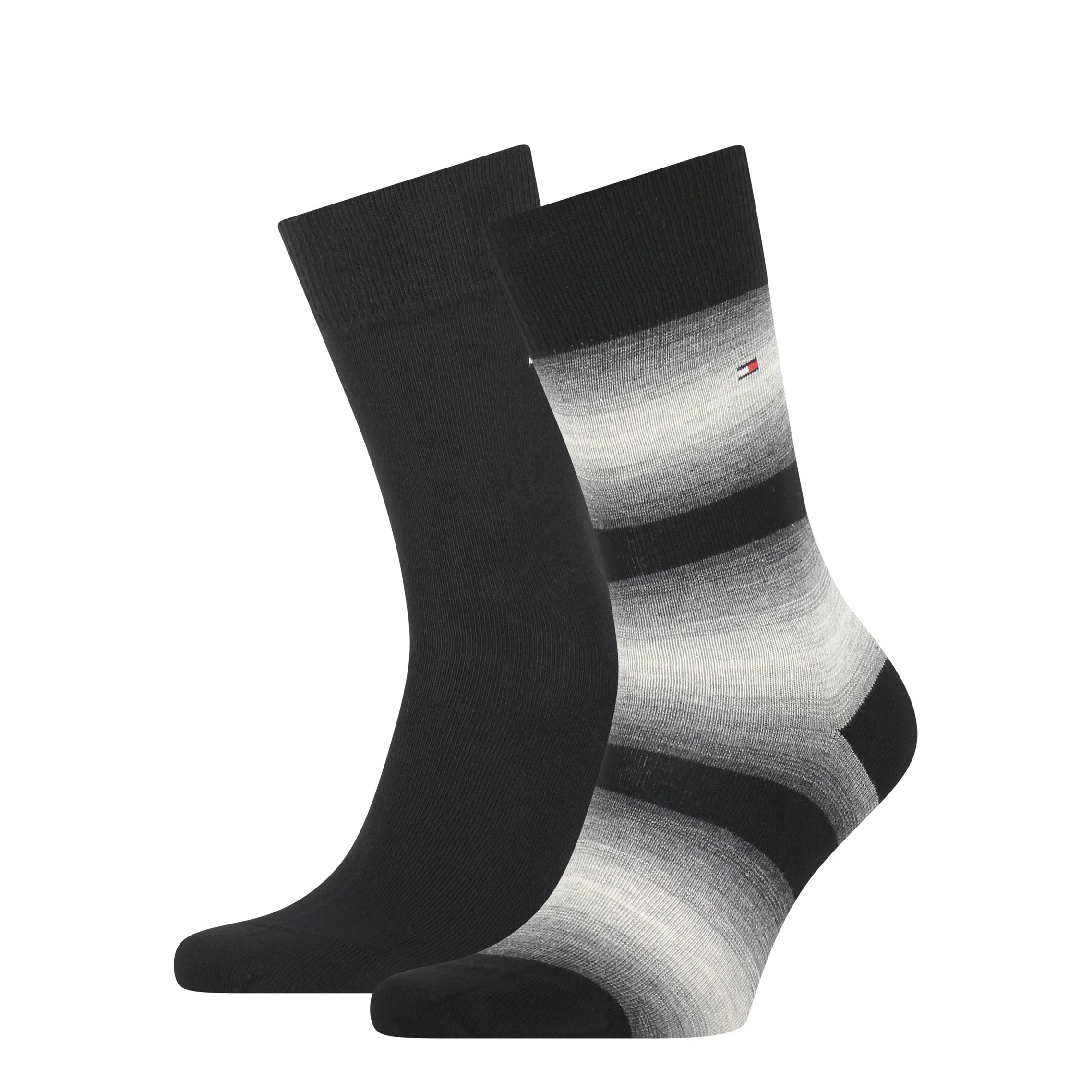 2 - Pack Baja Stripe Sock 701210537 004 black