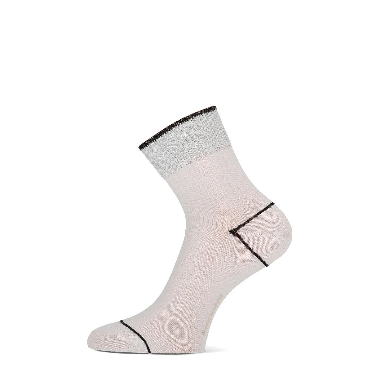 2 - Pack Bernice Short Sock 82151 1010 White - Image 3