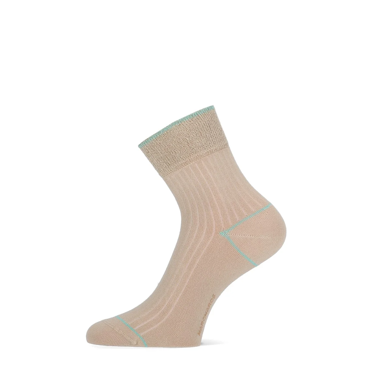 2 - Pack Bernice Short Sock 82151 1250 Beige - Image 2