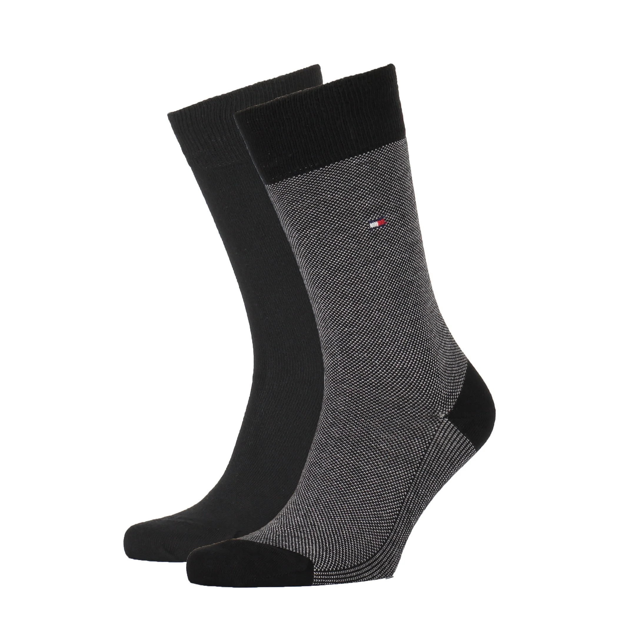 2 - Pack Bird Eye Sock 100002655 005 black