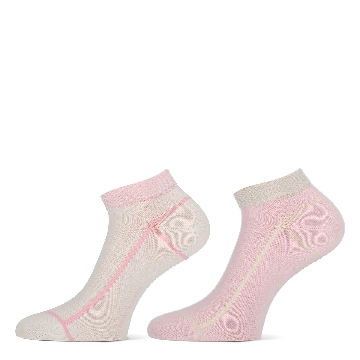 2 - Pack Bobbi Sneaker 82175 1152 Off White Pink