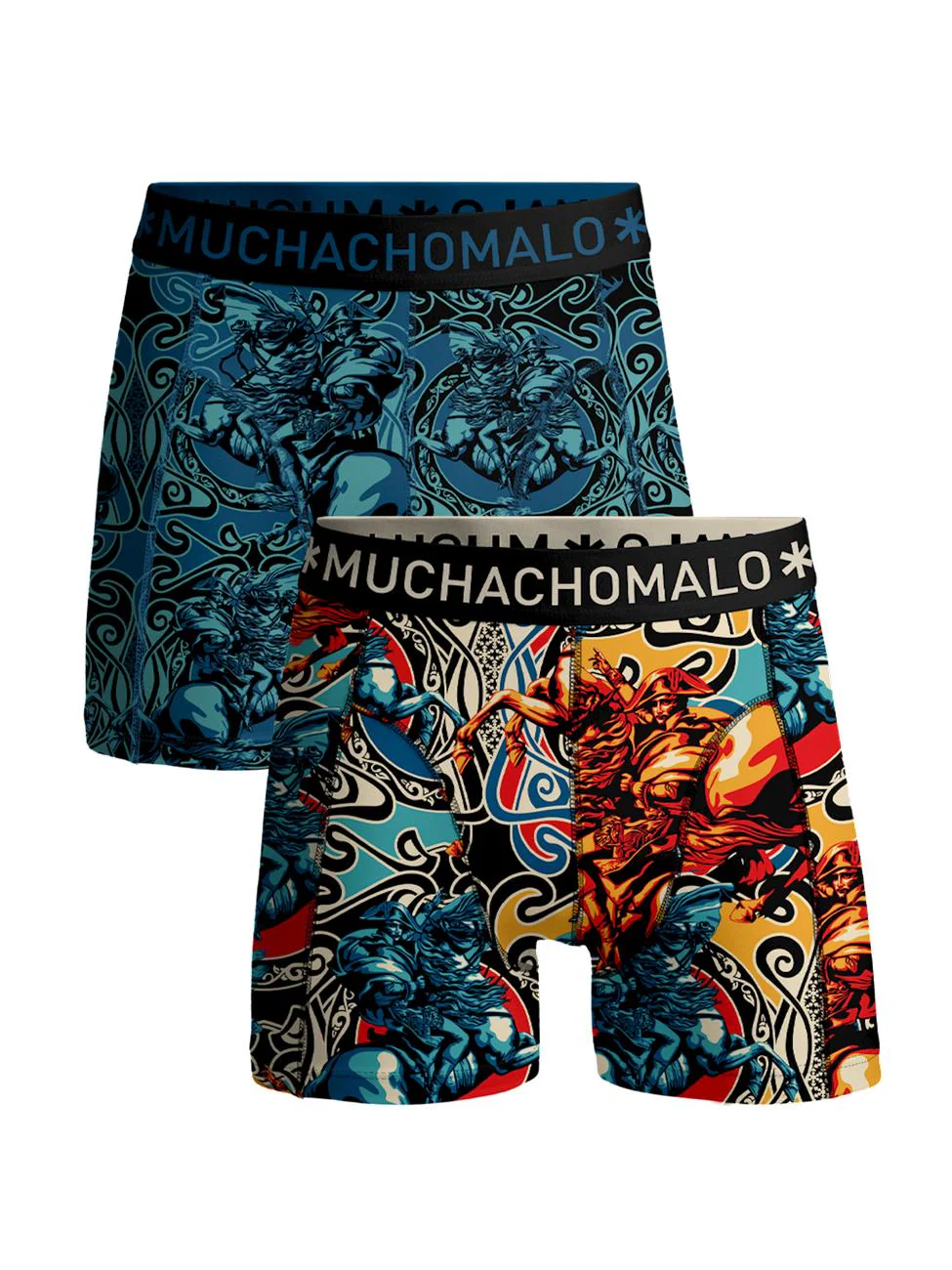 2 - Pack Boxer Shorts Alps ALPS1010 04 Print/Print