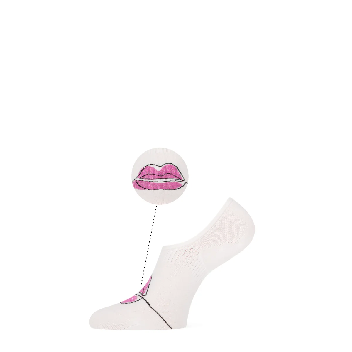2 - Pack Carol Footies 101022006 7001 Off White Pink - Image 4