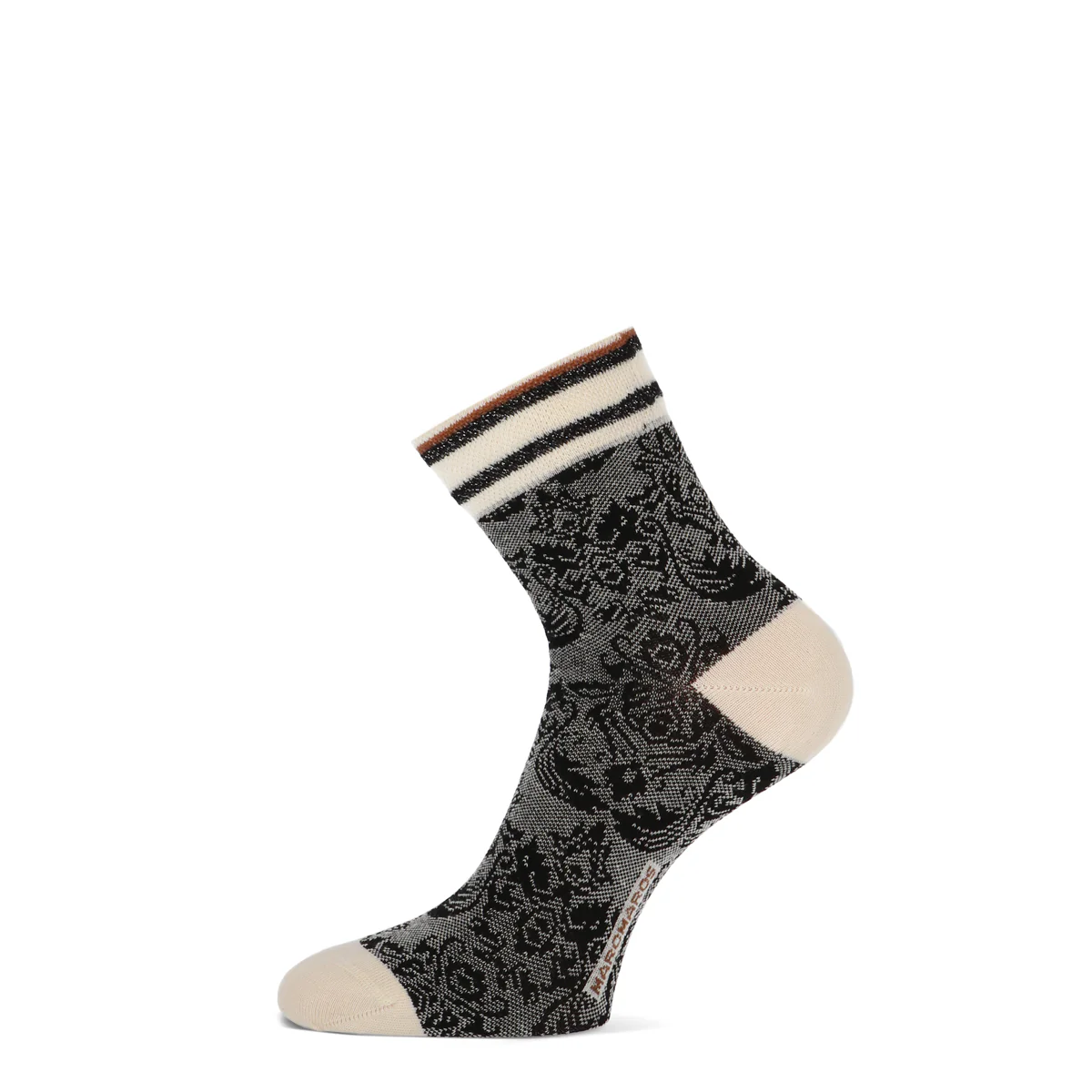 2 - Pack Coco Short Sok 82165 1100P 2p 2x Off White - Image 2