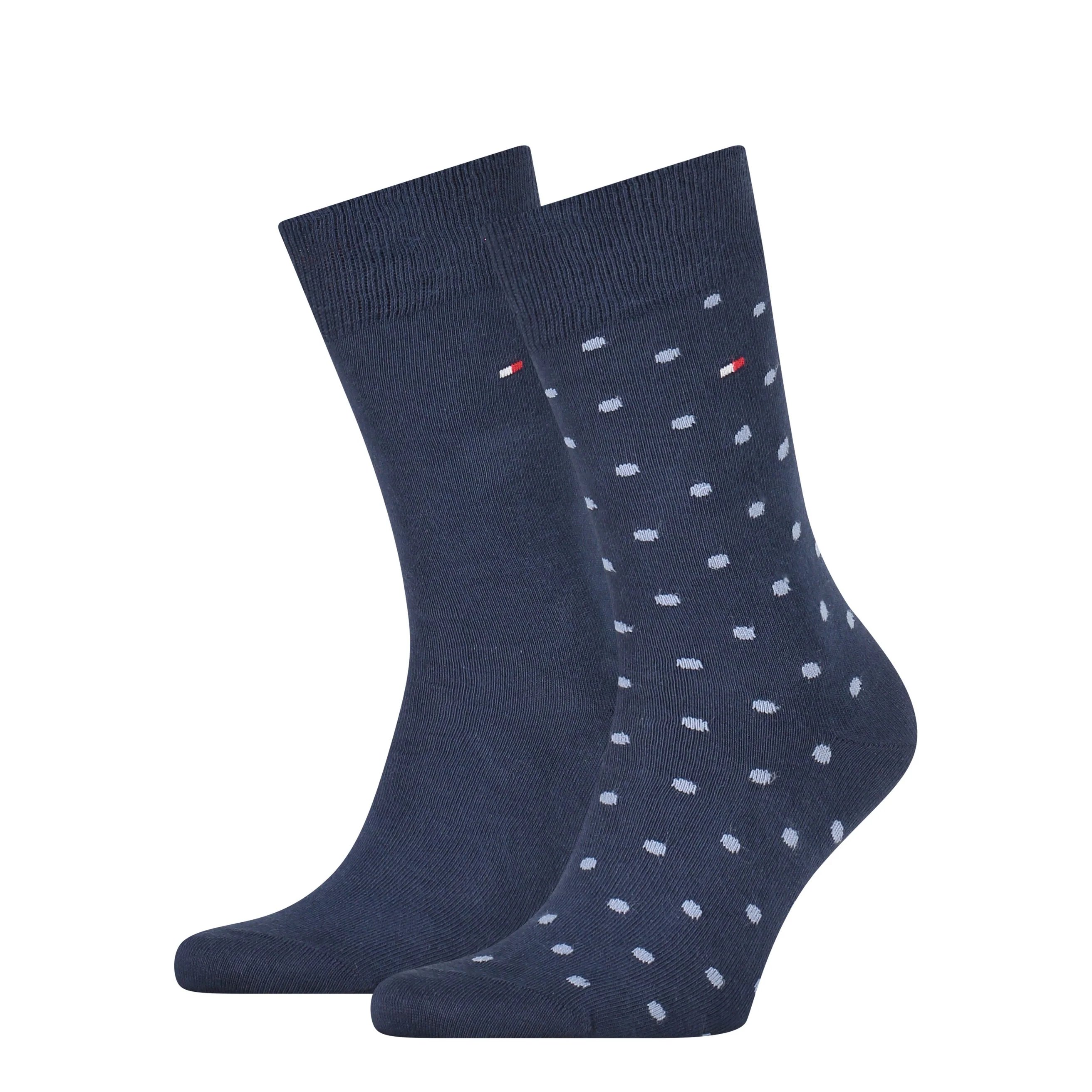 2 - Pack Dot Sock 100002654 004 navy