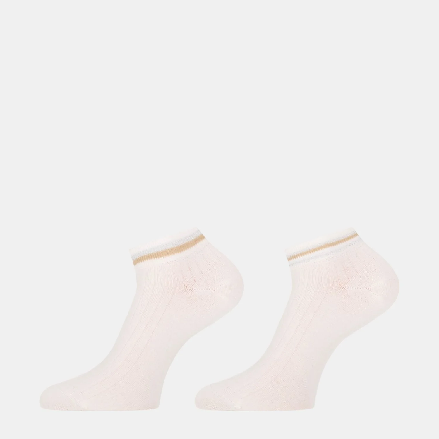 2 - Pack Felice Sokken 101032011 7000 Off White Beige