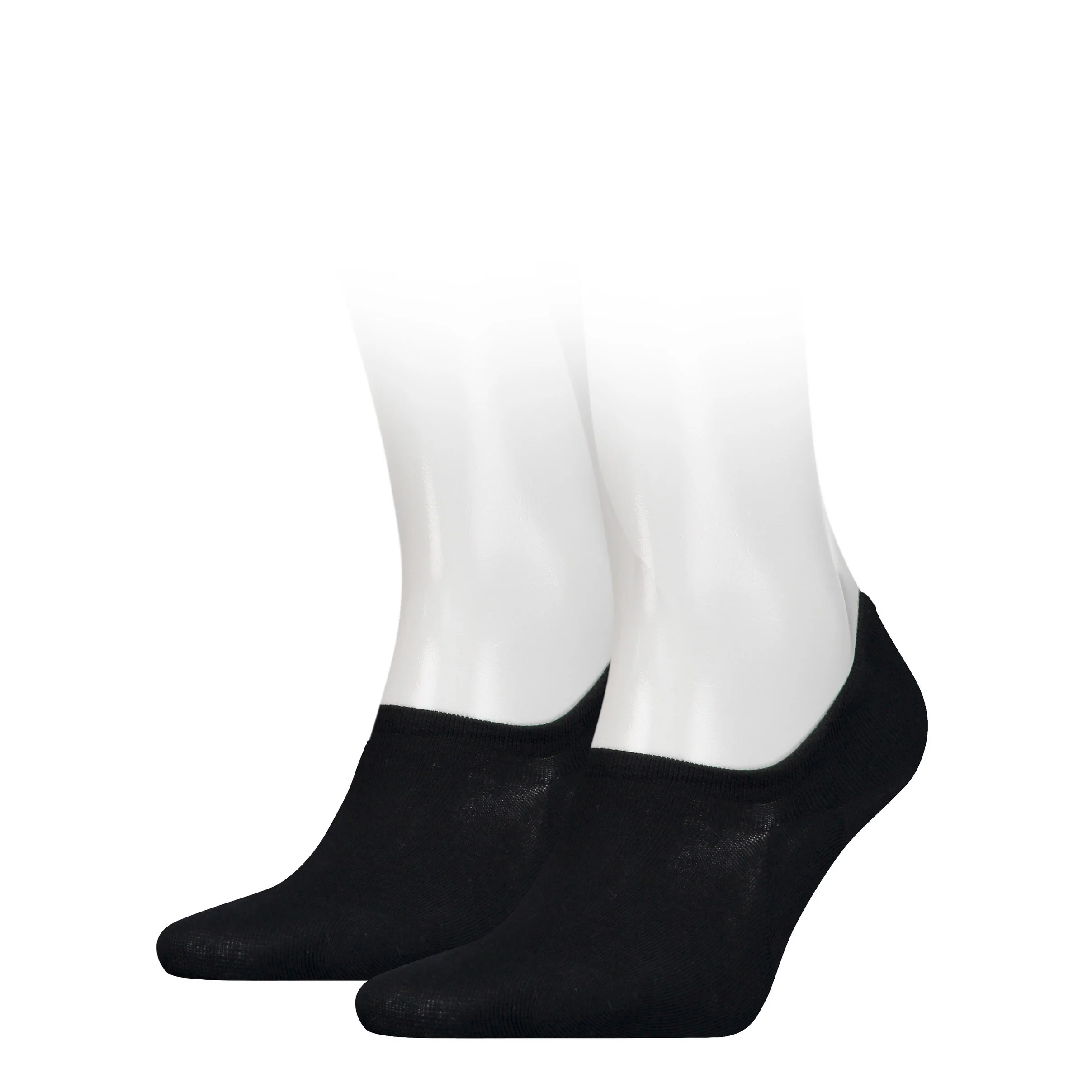 2 - Pack Footie Invisible Sok 382024001 200 Black