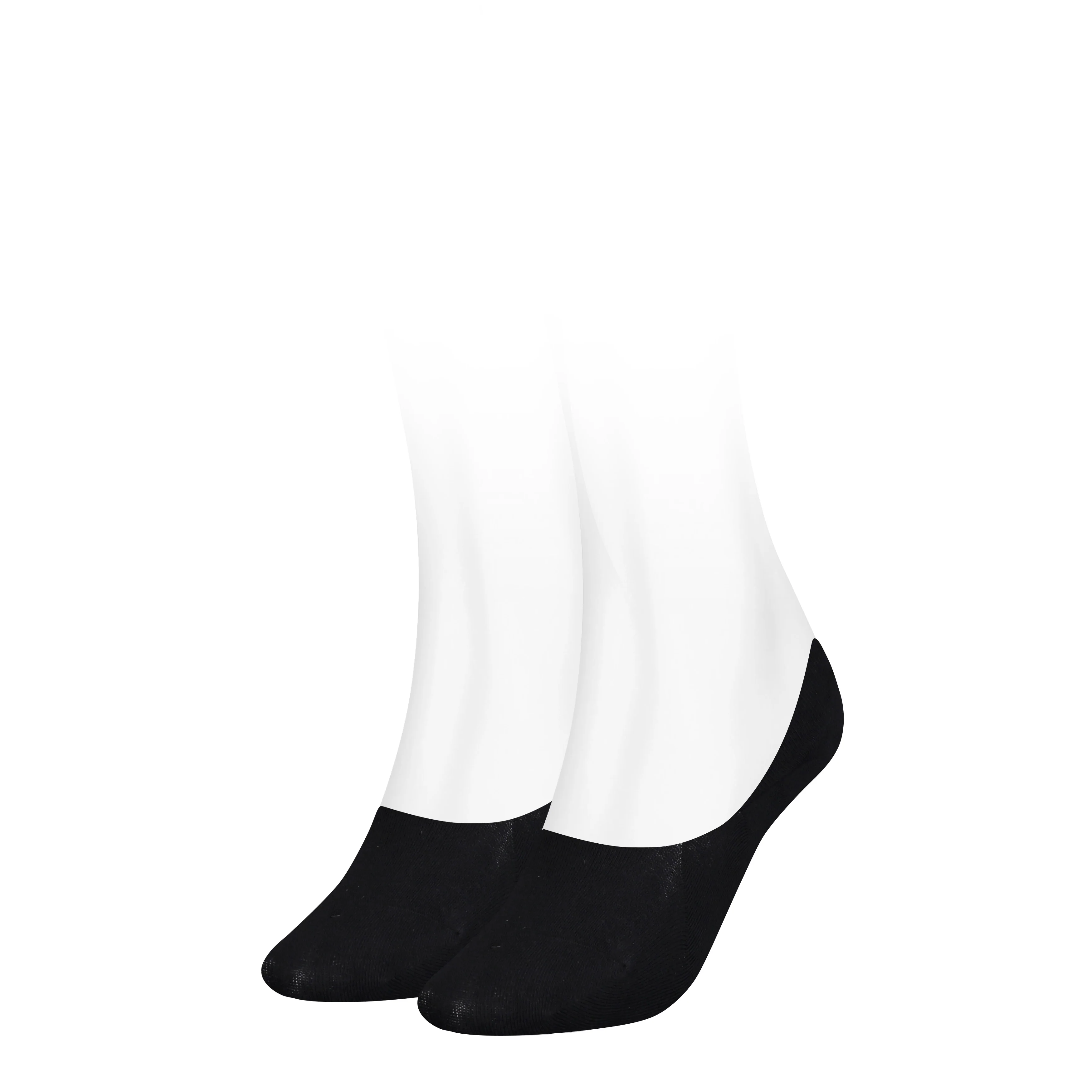 2 - Pack Footie Invisible Sok 383024001 200 Black