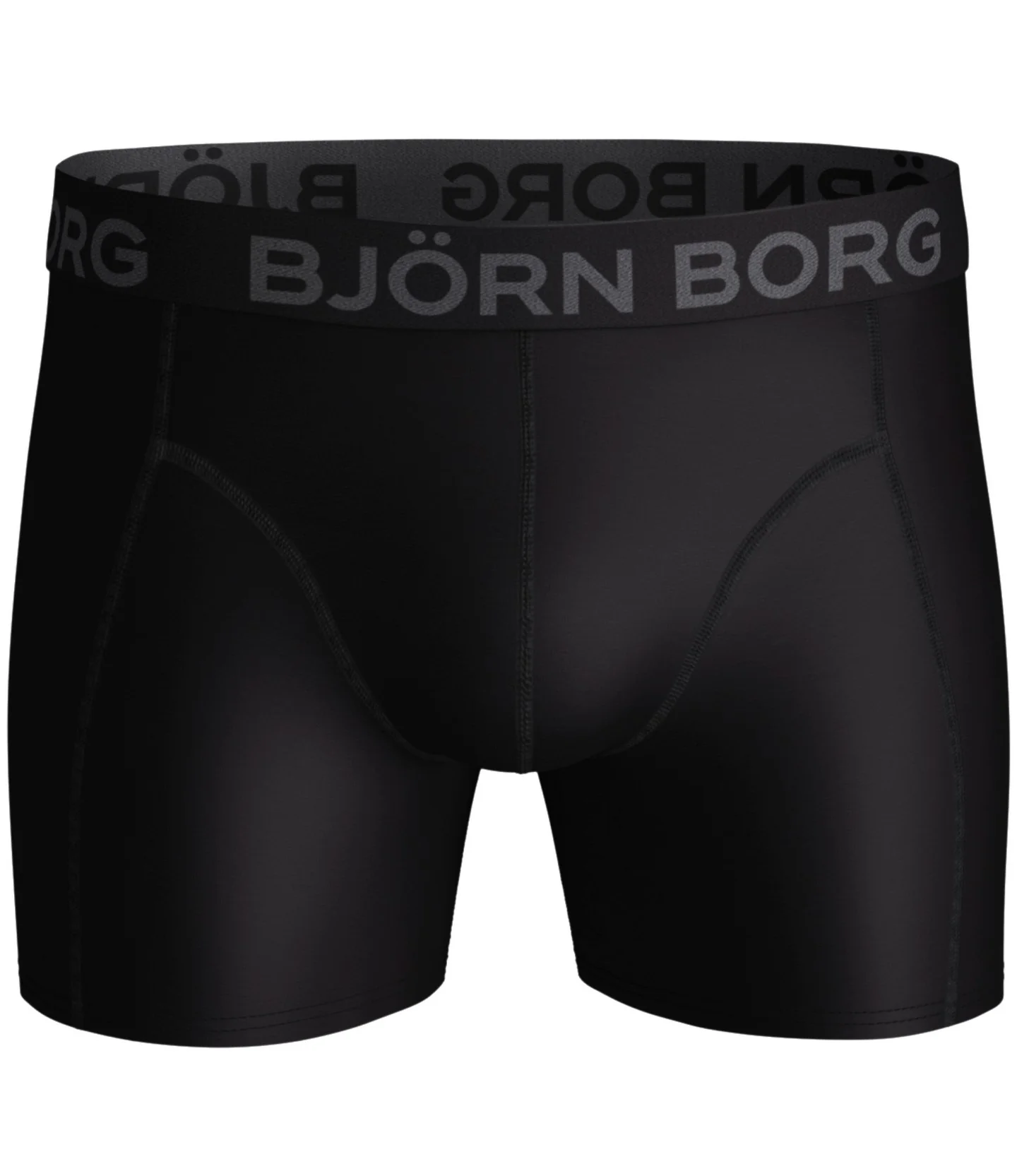 2 - Pack Galaxy Microfiber Boxer 1941-1142 90651 Black Beaty - Image 4
