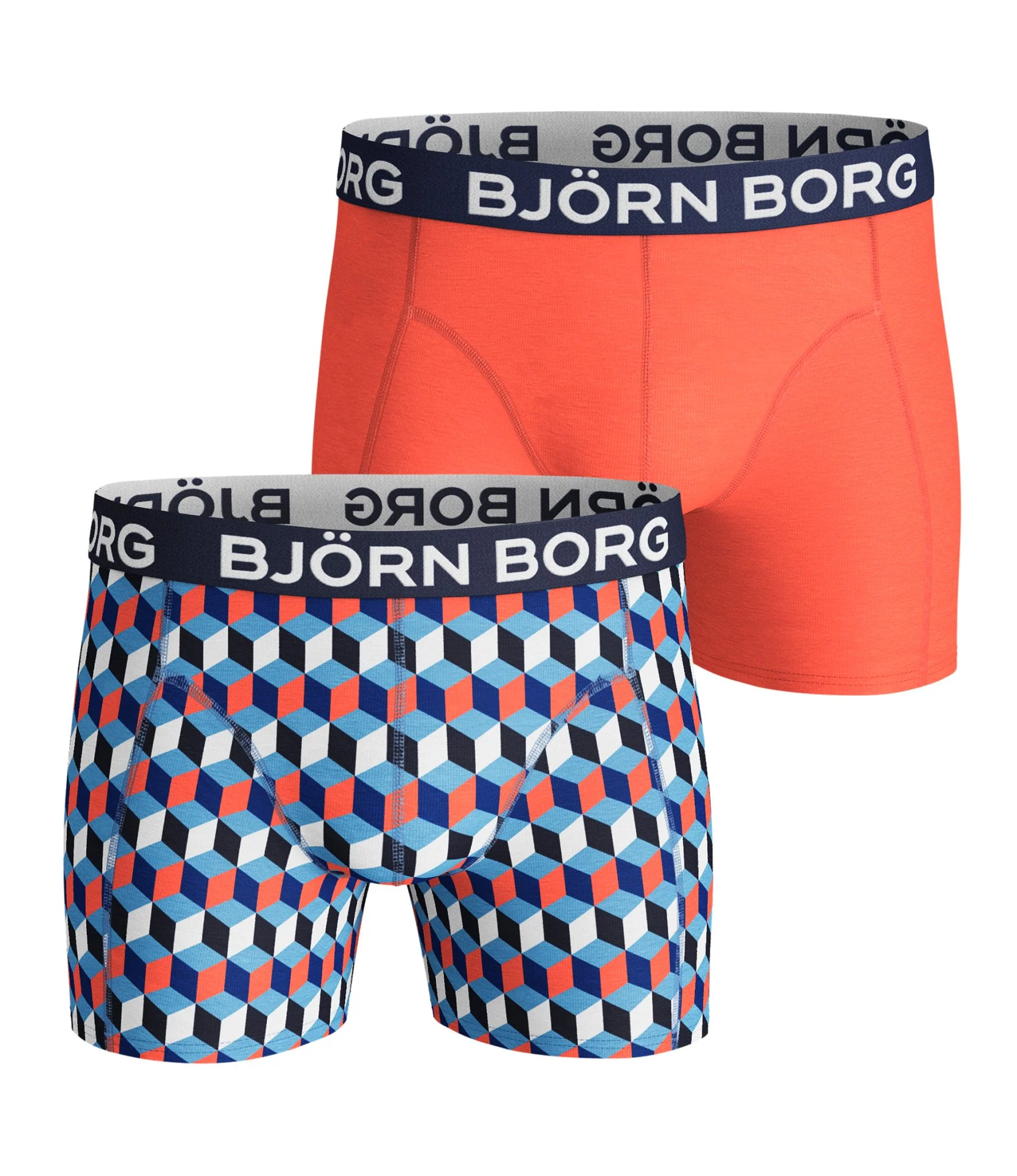 2 - Pack Geo Tille Shorts 2011-1147 00071 Brilliant White