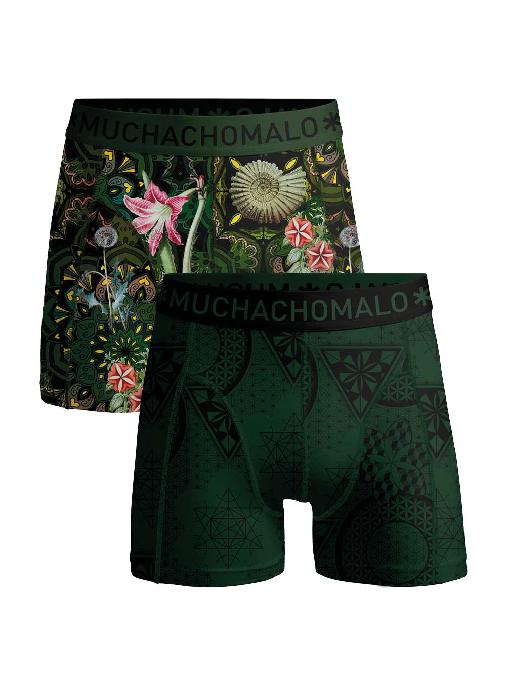 2 - Pack Geometric Boxers GEOMETRIC1010