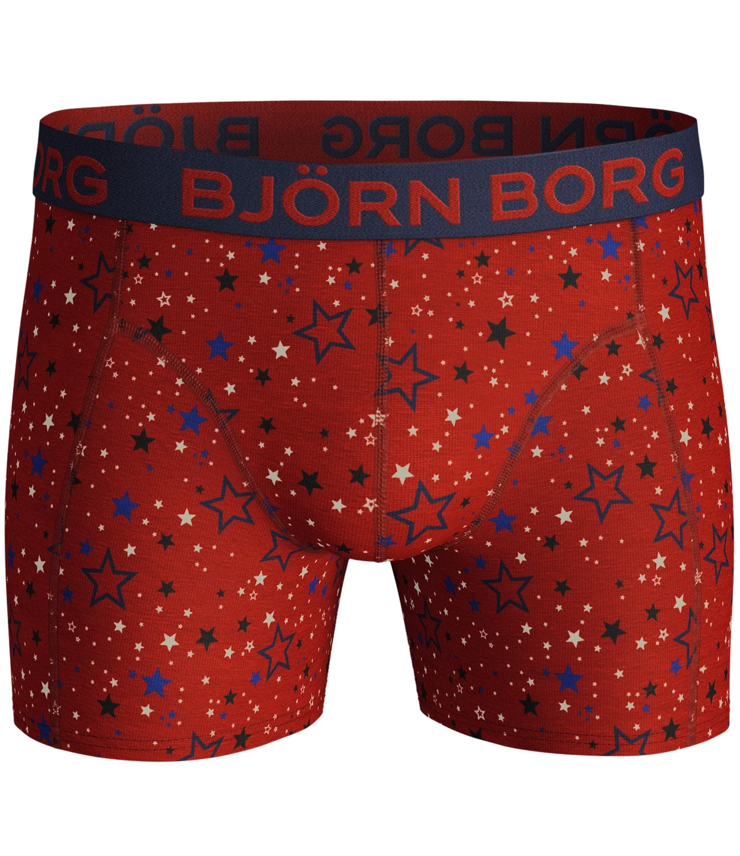 2 - Pack Graphic Star Boxer 1941-1024 40441 Jester Red - Image 2