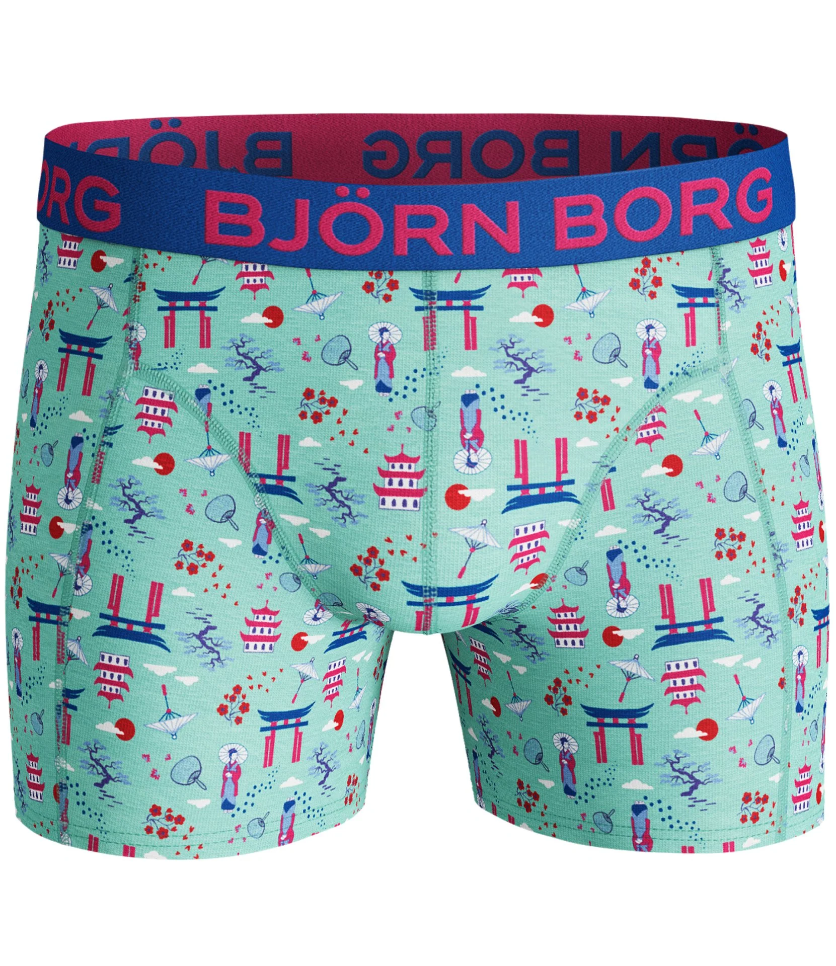2 - Pack Japanese Summer Sammy Shorts 2021-1094 81291 Beach Glass - Image 2