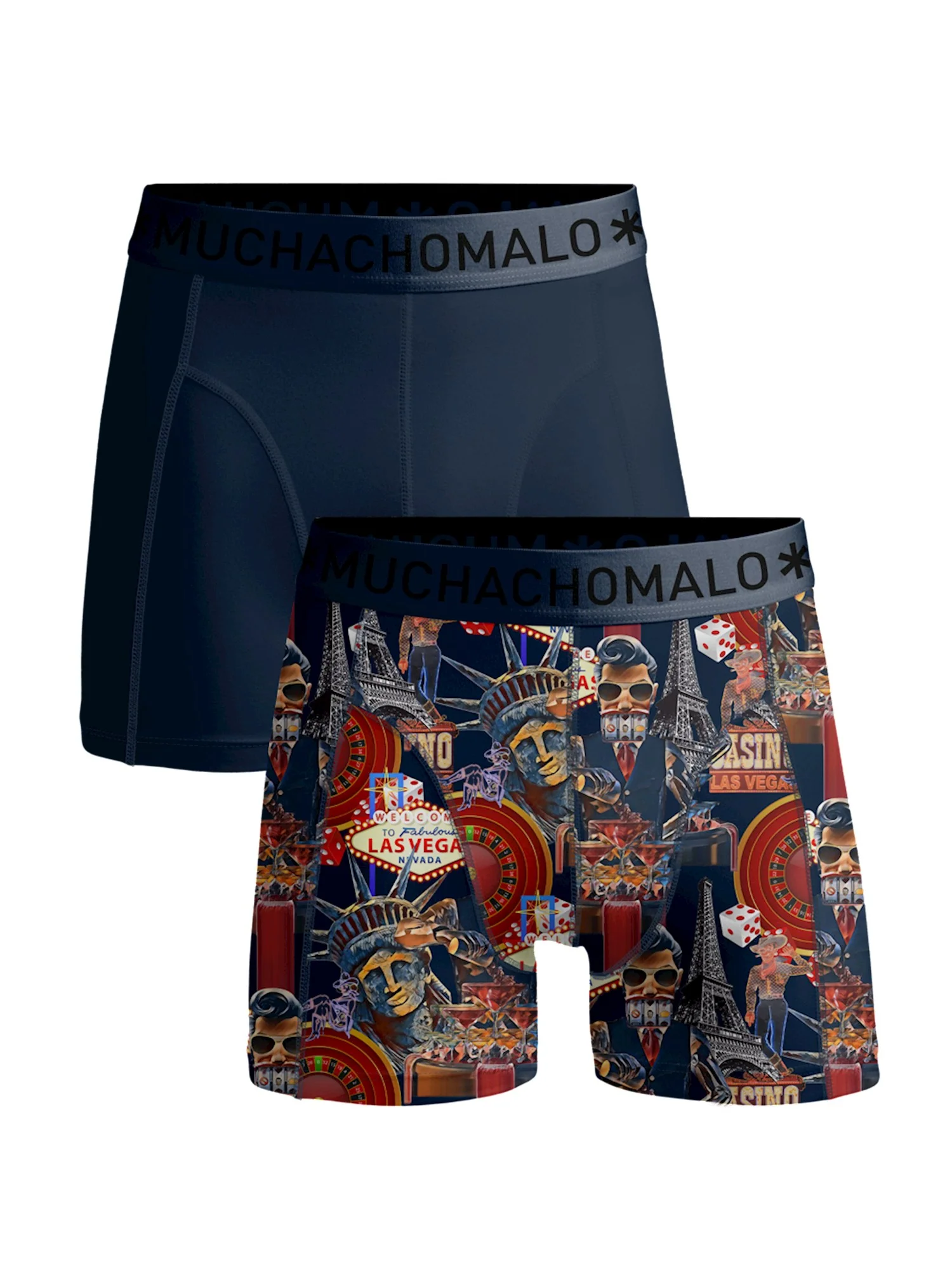 2 - Pack Las Vegas Japan Boxer LASJAP1010 01 Print/Blue