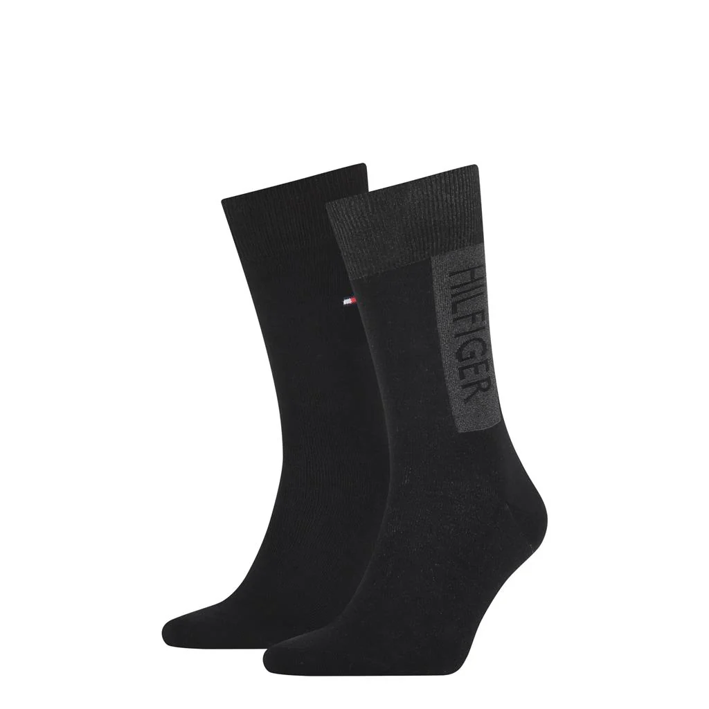 2 - Pack Logo Block Sock 701218377 001 black