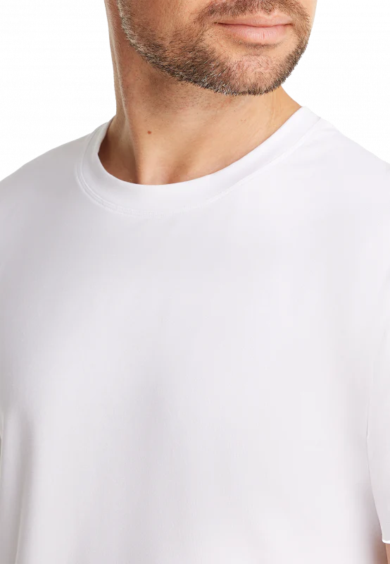 2 - Pack Men Basic T-Shirt High Neck 32327 - Image 3