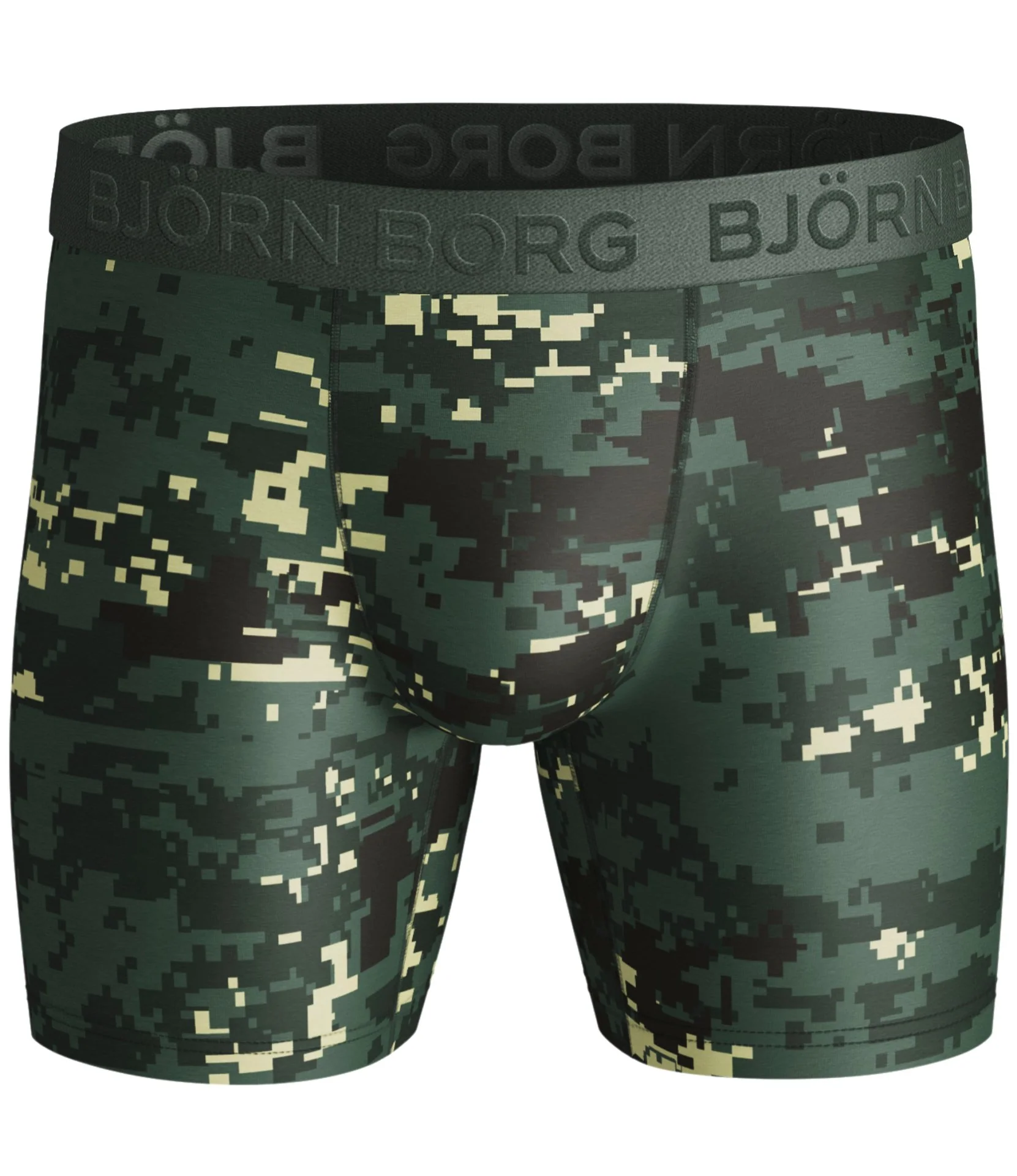 2 - Pack Mircofiber Digital Woodland Per Shorts 2111-1143 81461 Duck Green - Image 2
