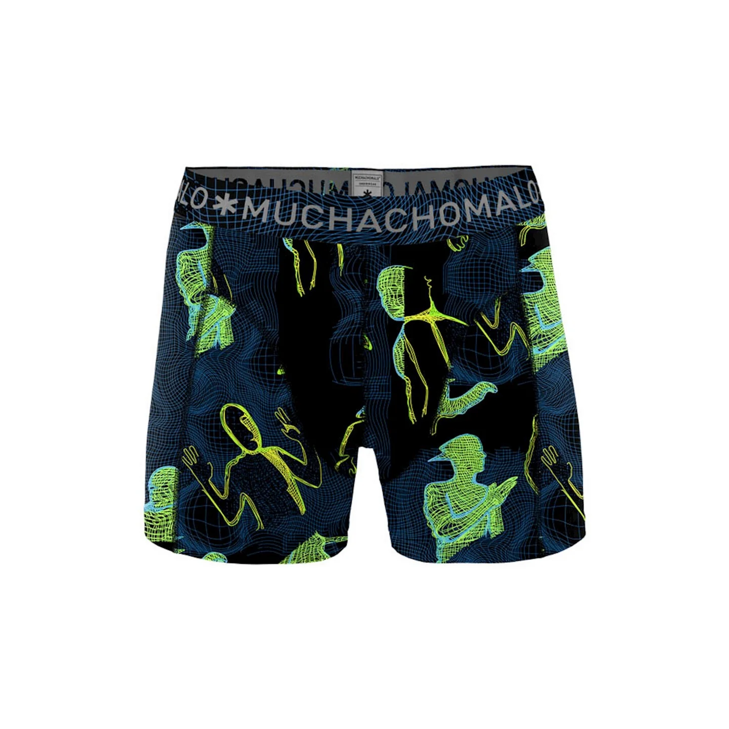 2 - Pack Off The Grid Boxer 1010GRID 01 Print/Black - Image 2