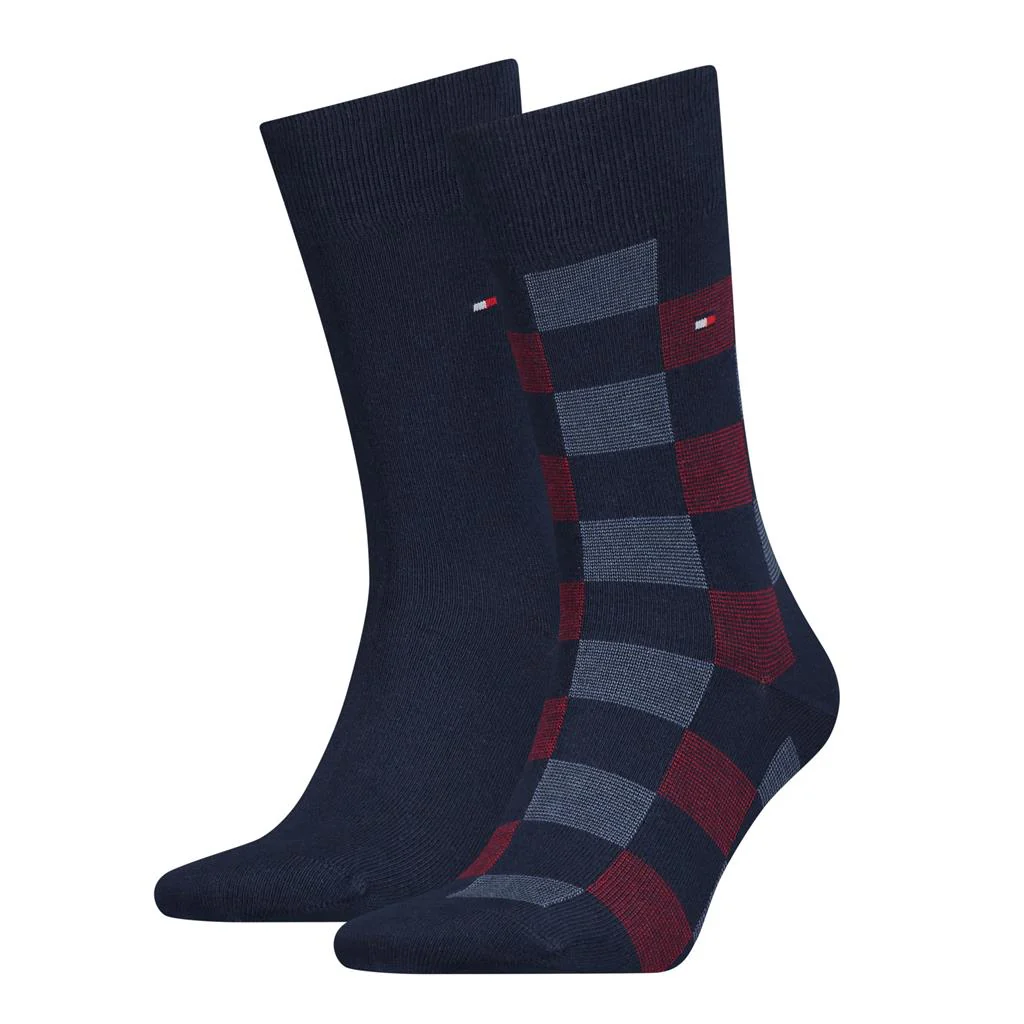 2 - Pack One Row Check 701220244 002 navy/rouge