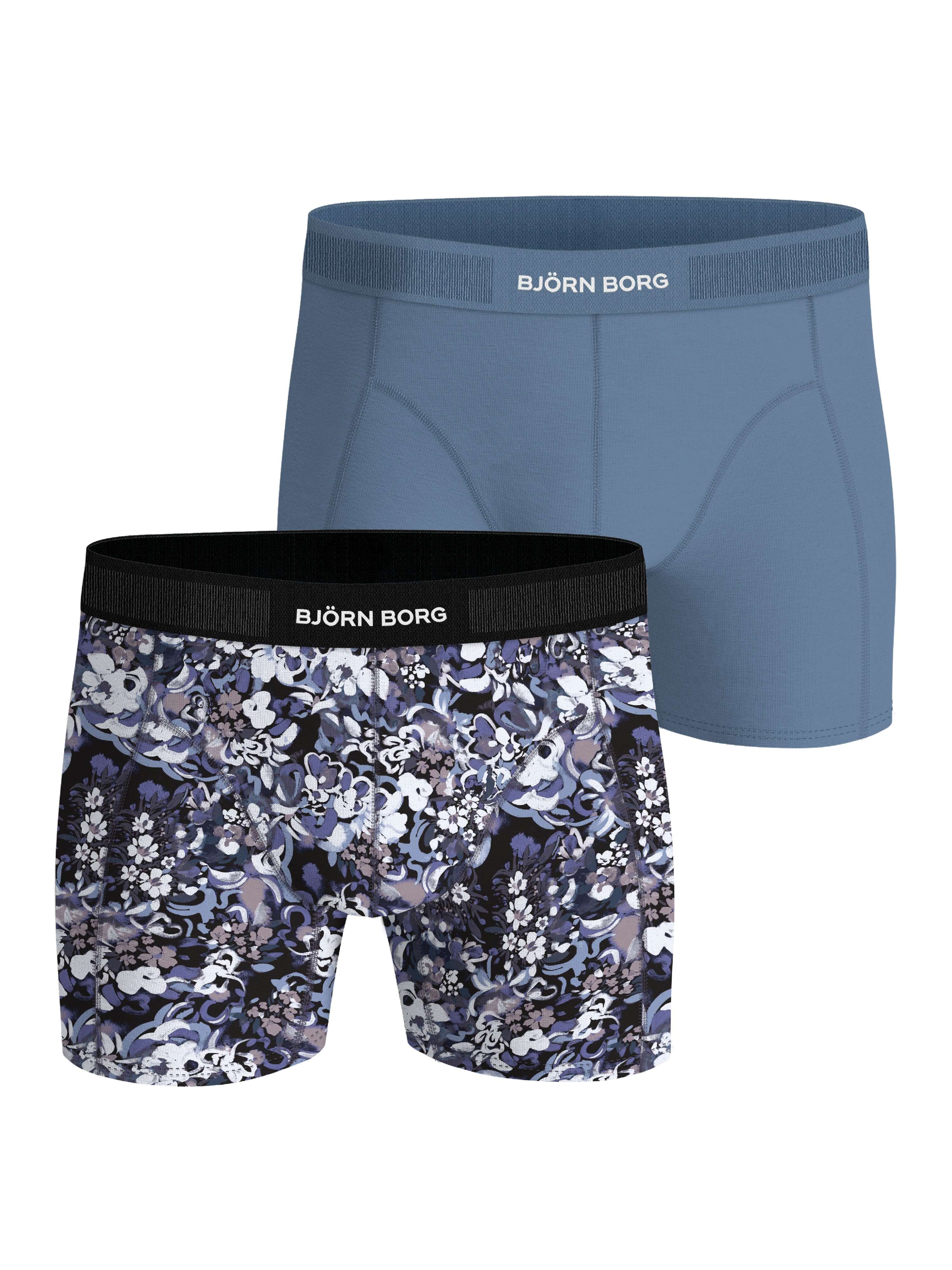 2 - Pack Organic Cotton Stretch Boxer 10004938 MP004 Multi - Image 2
