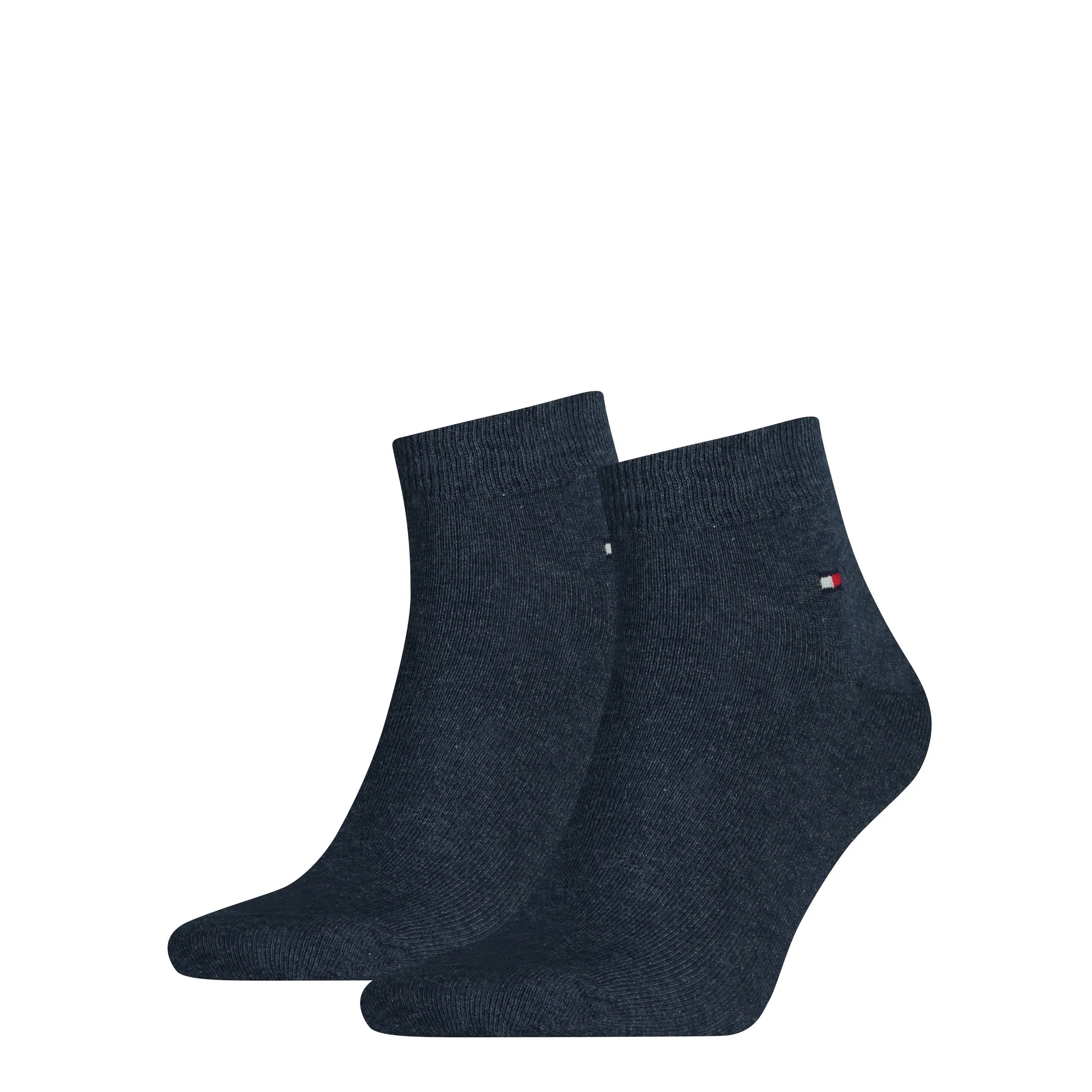 2 - Pack Quarter Sok 342025001 356 Jeans