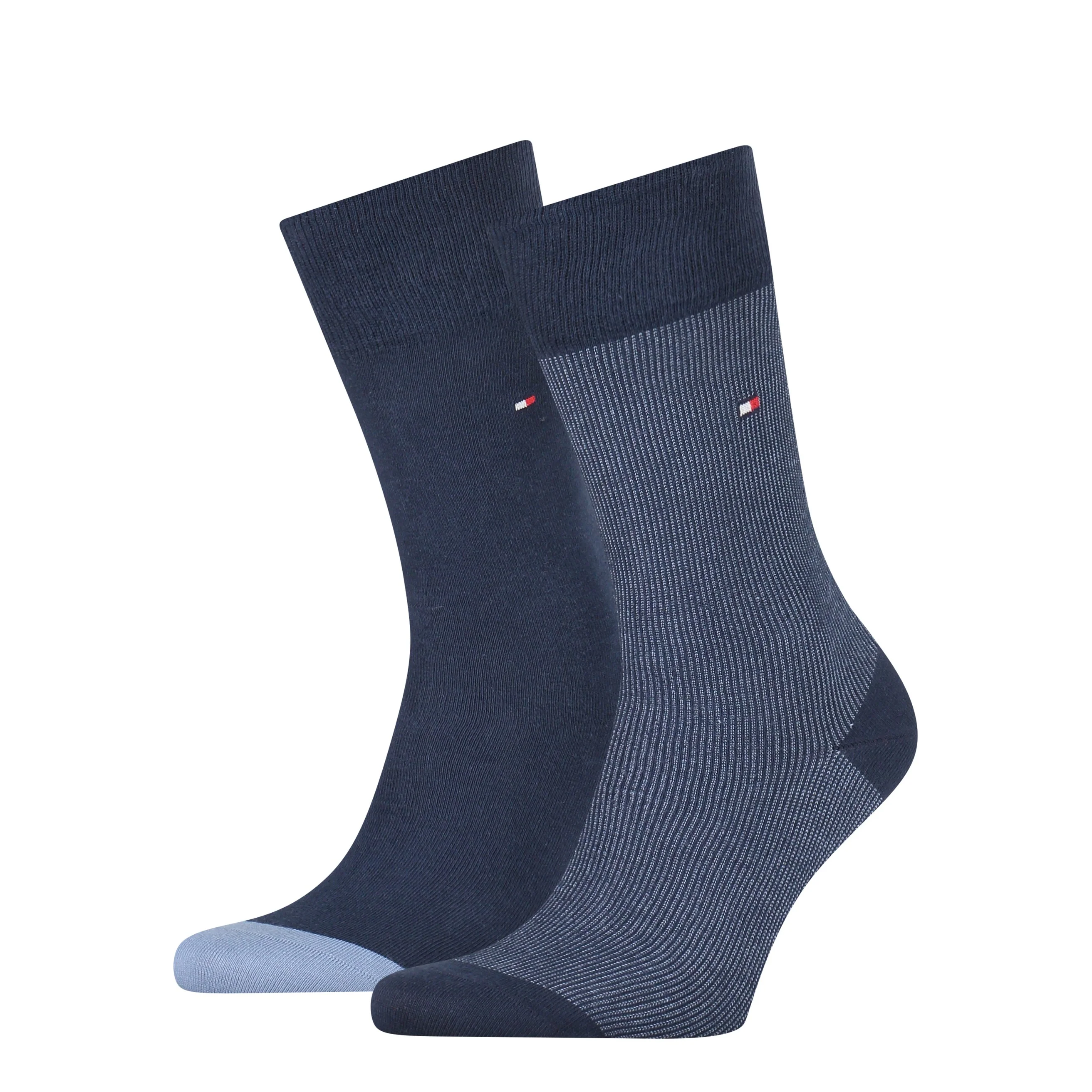 2 - Pack Rib Sock 100002681 004 navy