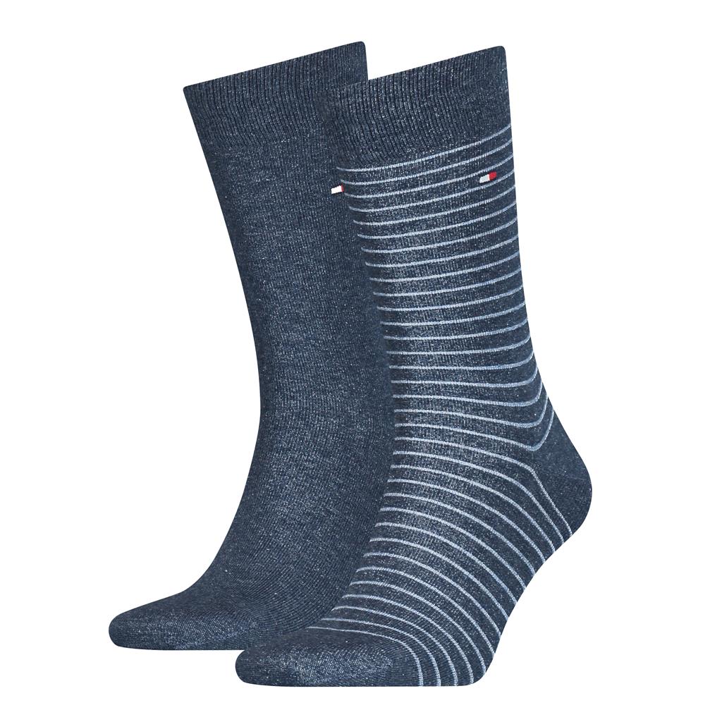 2 - Pack Small Stripe Sock 100001496 356 Jeans