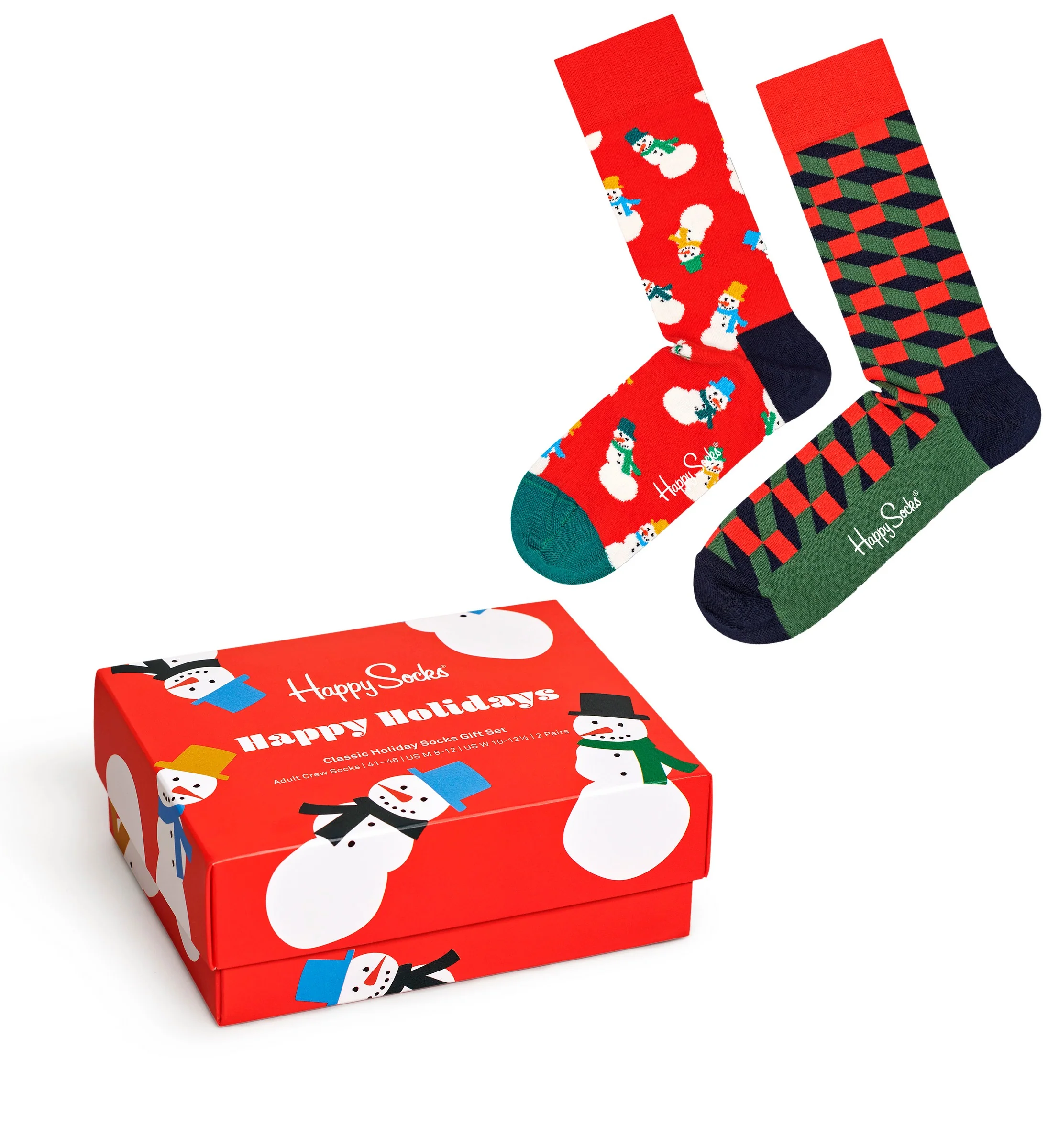 2 - Pack Snowman Sock Gift Set XSNO02 4300 4300