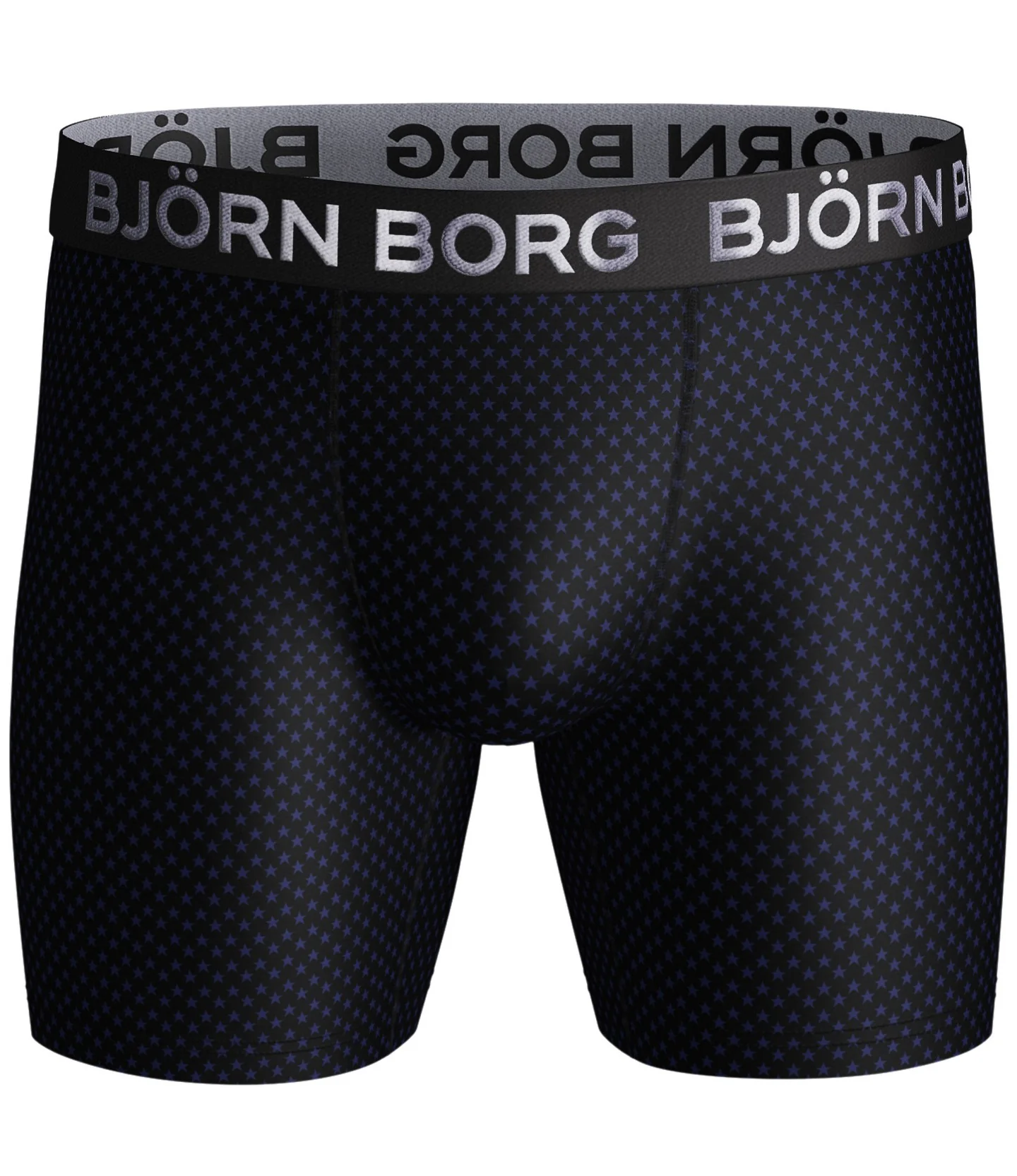 2 - Pack Stars Microfiber Boxer 1941-1159 90651 Black Beaty - Image 2