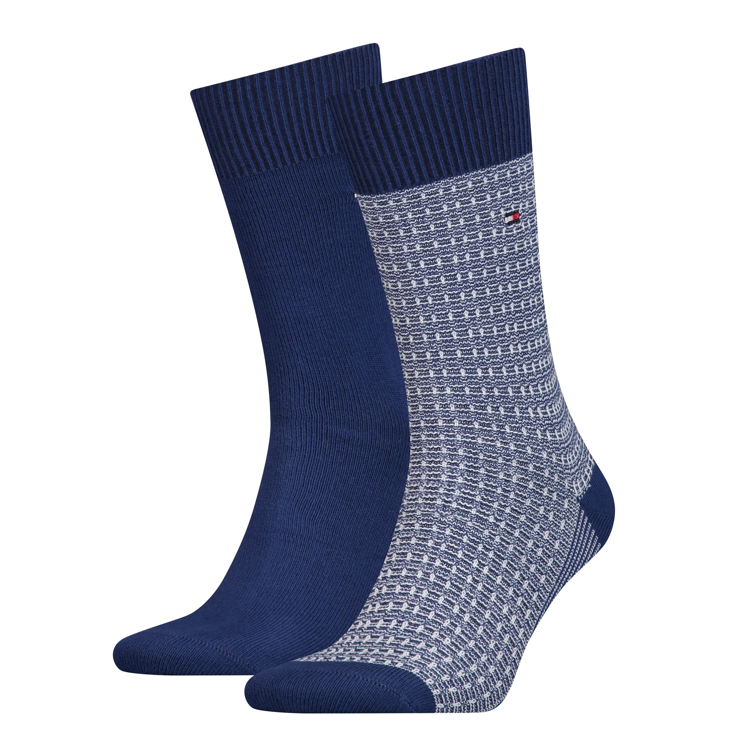 2 - Pack Structure Knit Sok 492016001 180 Blue Depths