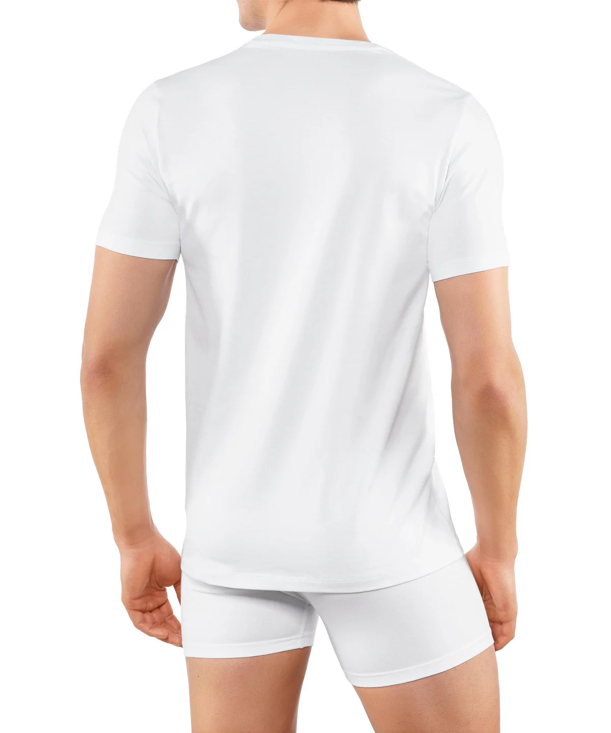 2 - Pack T- Shirt Ronde Hals Heren Daily Comfort 68108 2000 white - Image 2