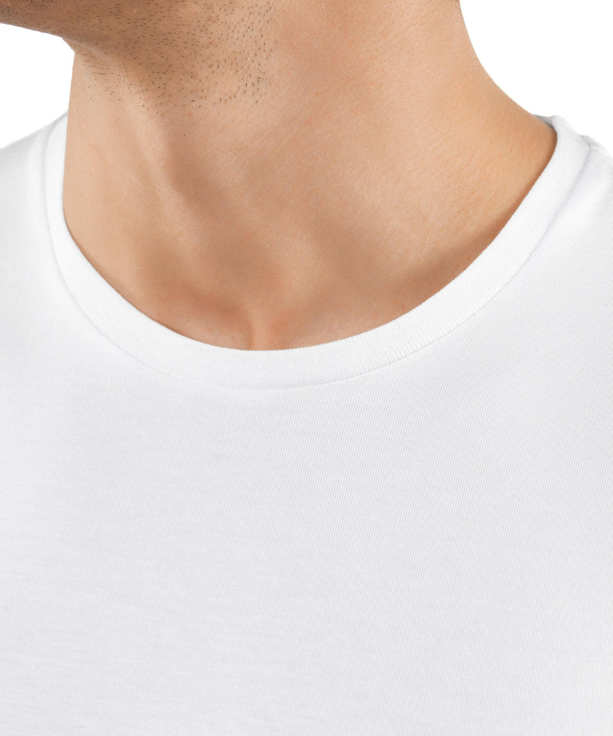 2 - Pack T- Shirt Ronde Hals Heren Daily Comfort 68108 2000 white - Image 3