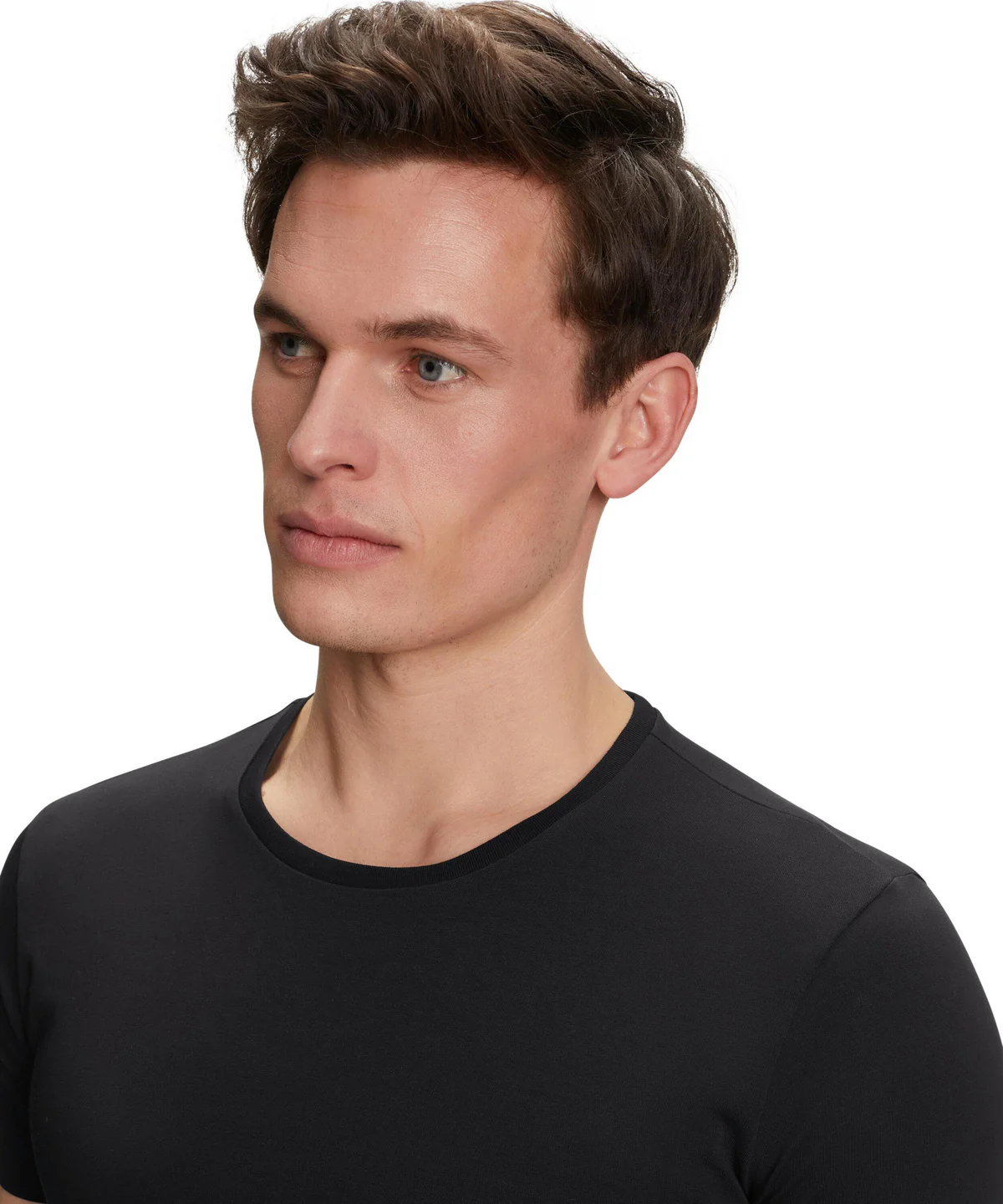 2 - Pack T- Shirt Ronde Hals Heren Daily Comfort 68108 3000 black - Image 4