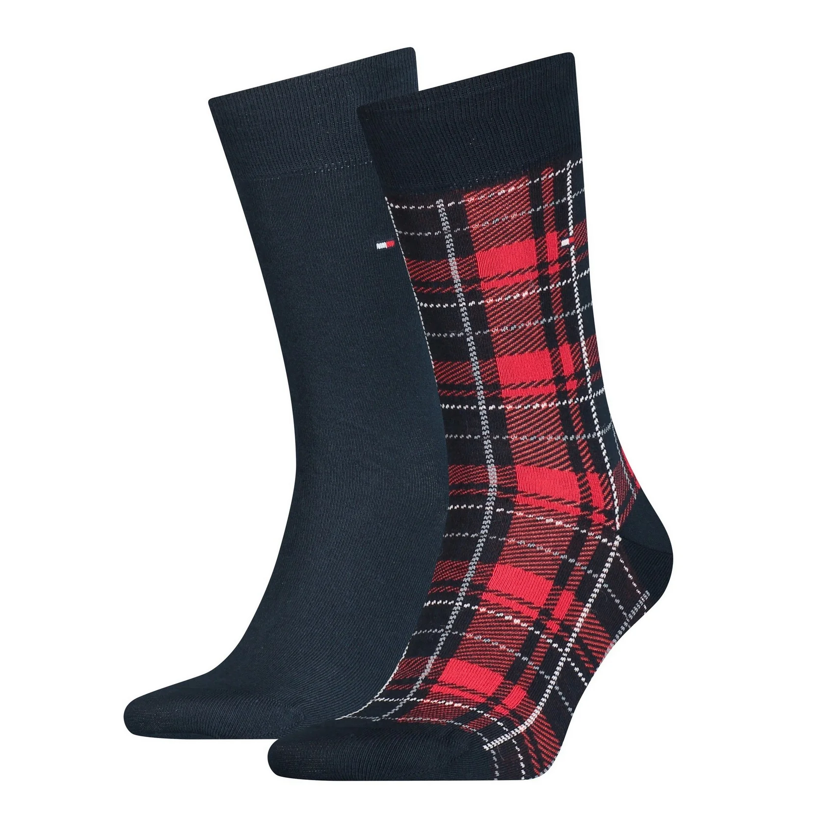 2 - Pack Tartan Sock 100001204 001 navy / red