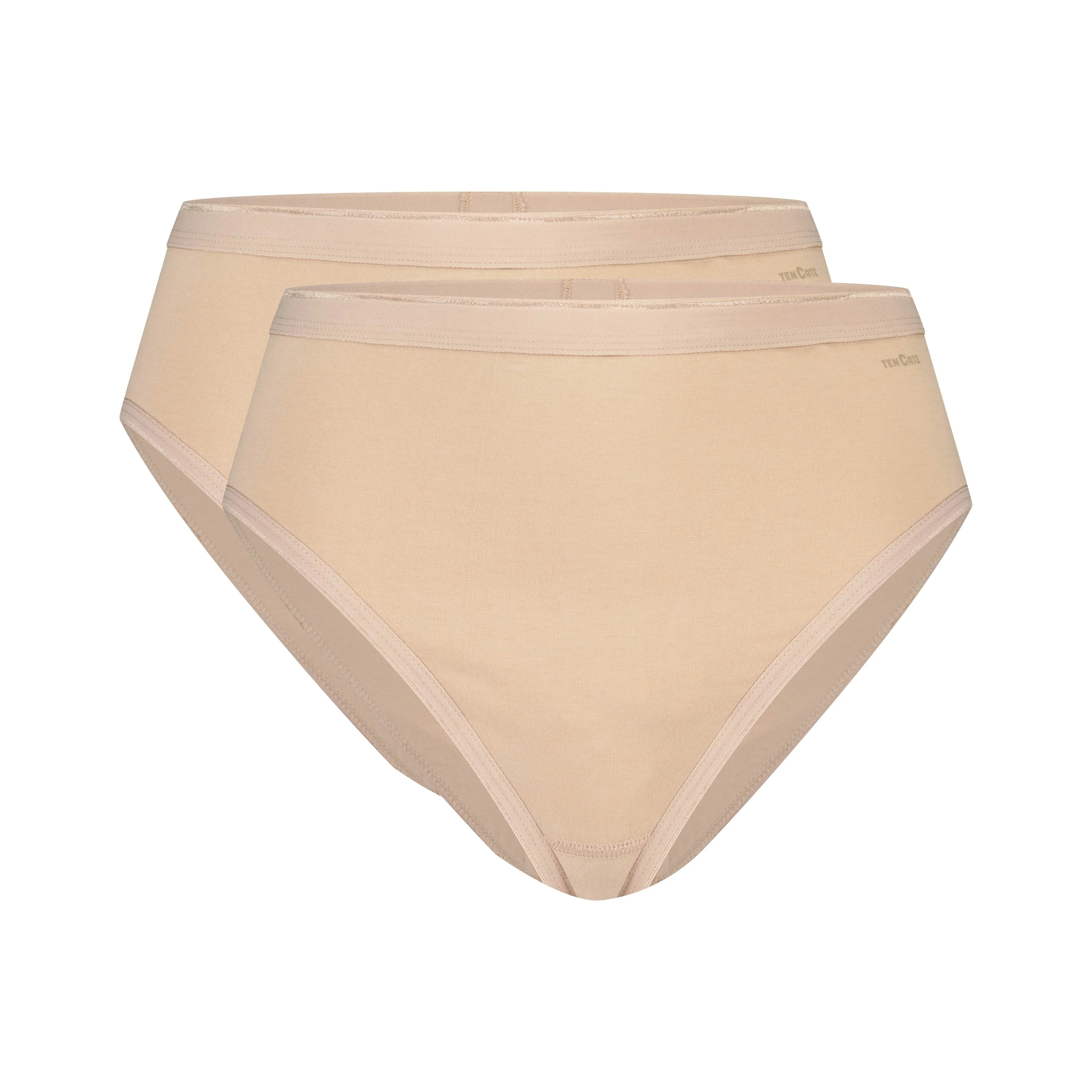 2 - Pack Women Basic High Leg 32283 029 beige