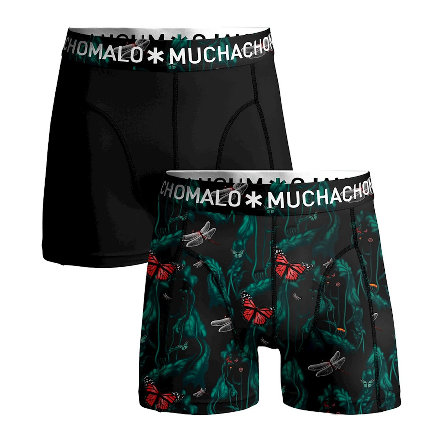 2 - Pack Wopti Shorts WOPTI1010 01 Black