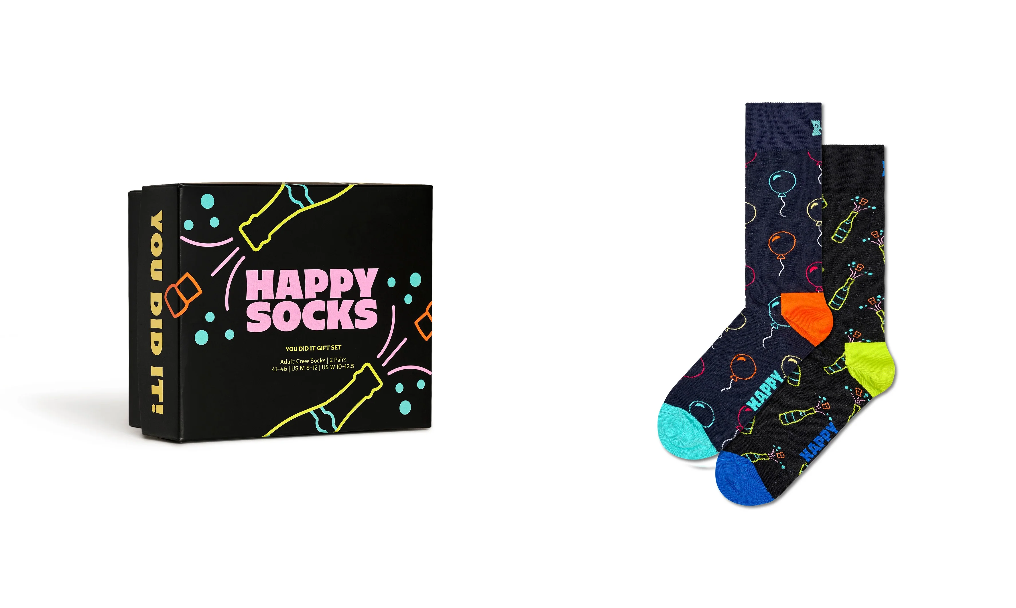 2 - Pack You Did It Socks Gift Set P000832