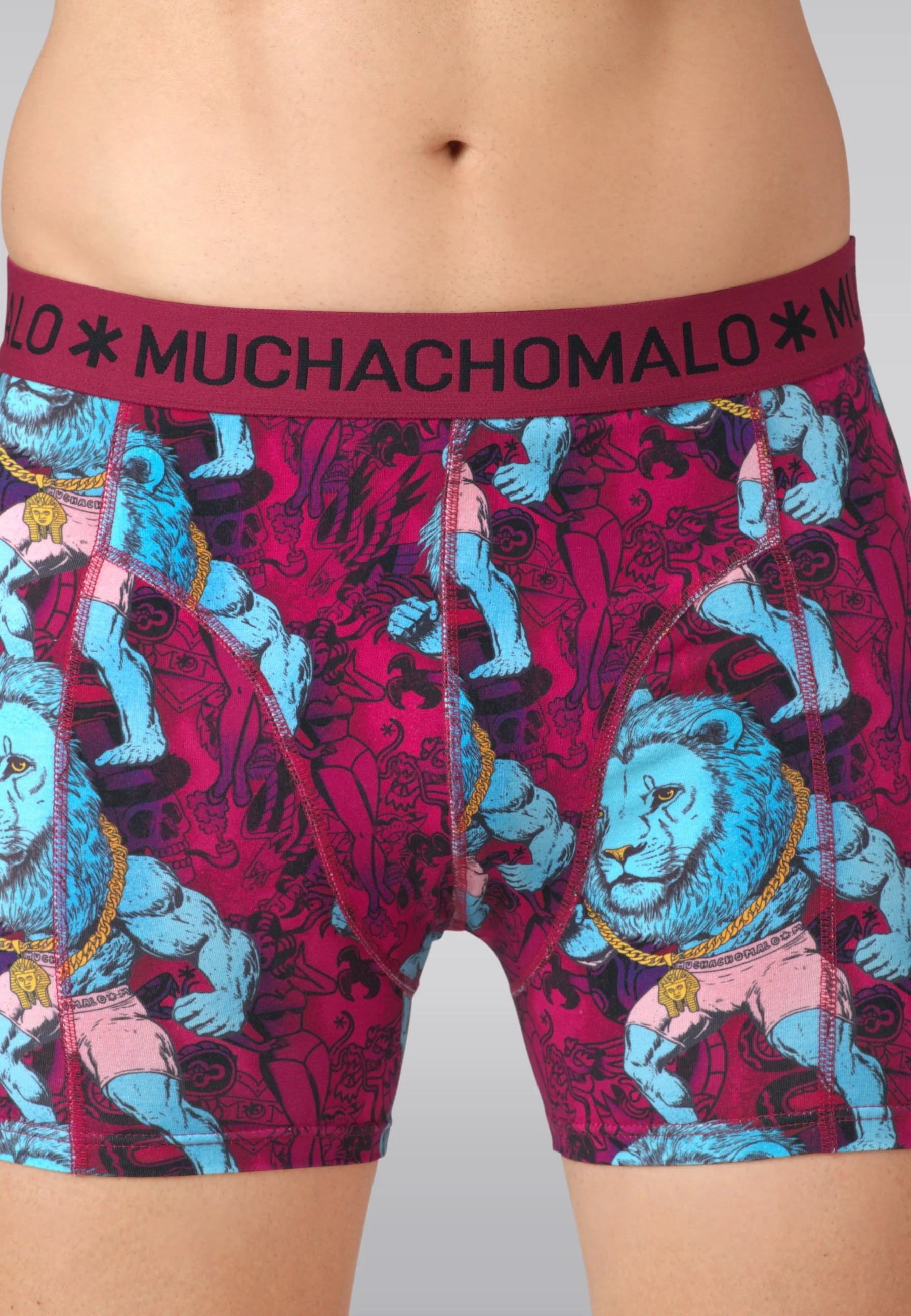 3 - Pack Boxershorts U-KINGTAT1010 01 Print/Print/Pink - Image 2