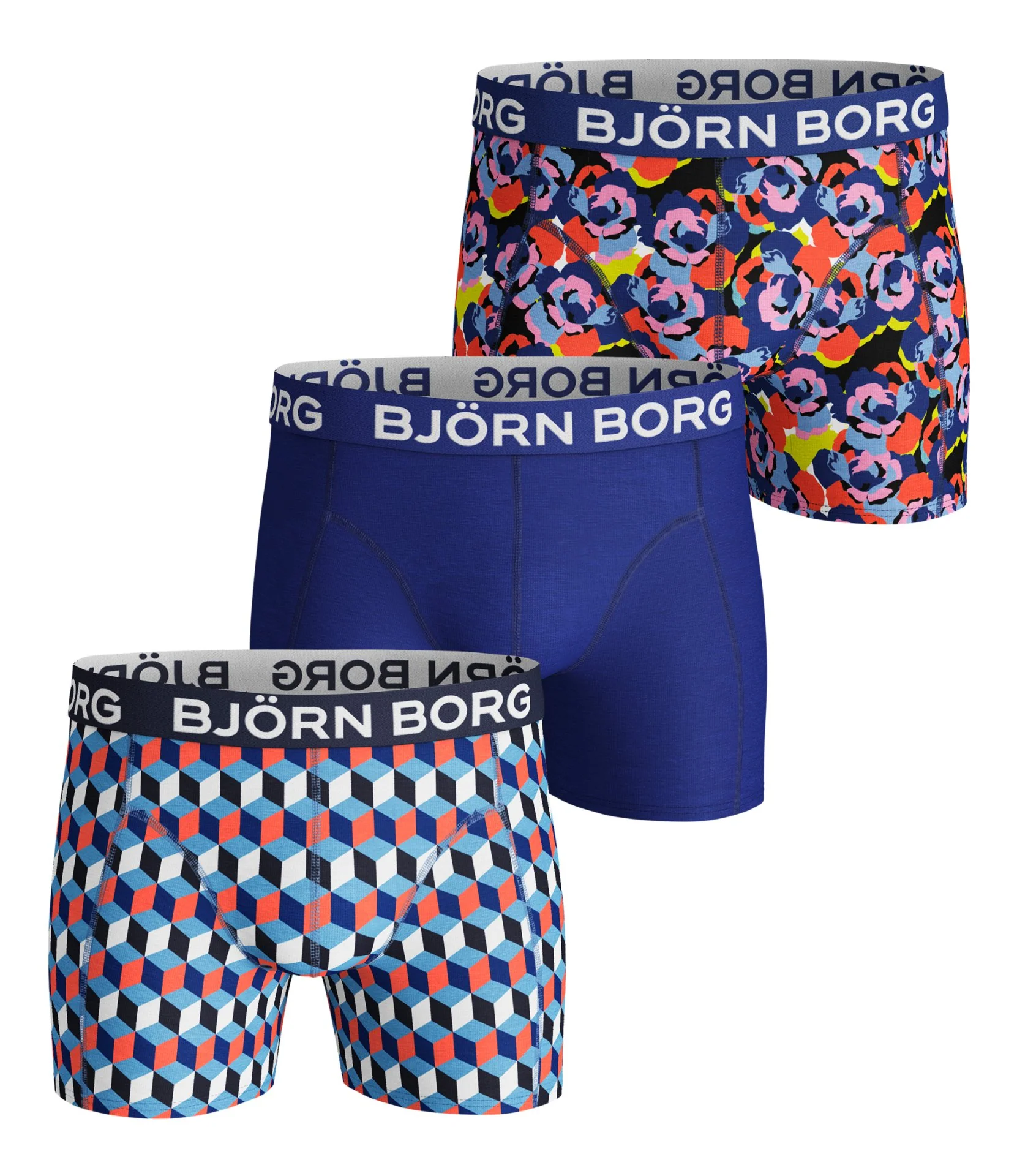 3 - Pack Camo/Geo Shorts 2011-1160 71021 Surf The Web