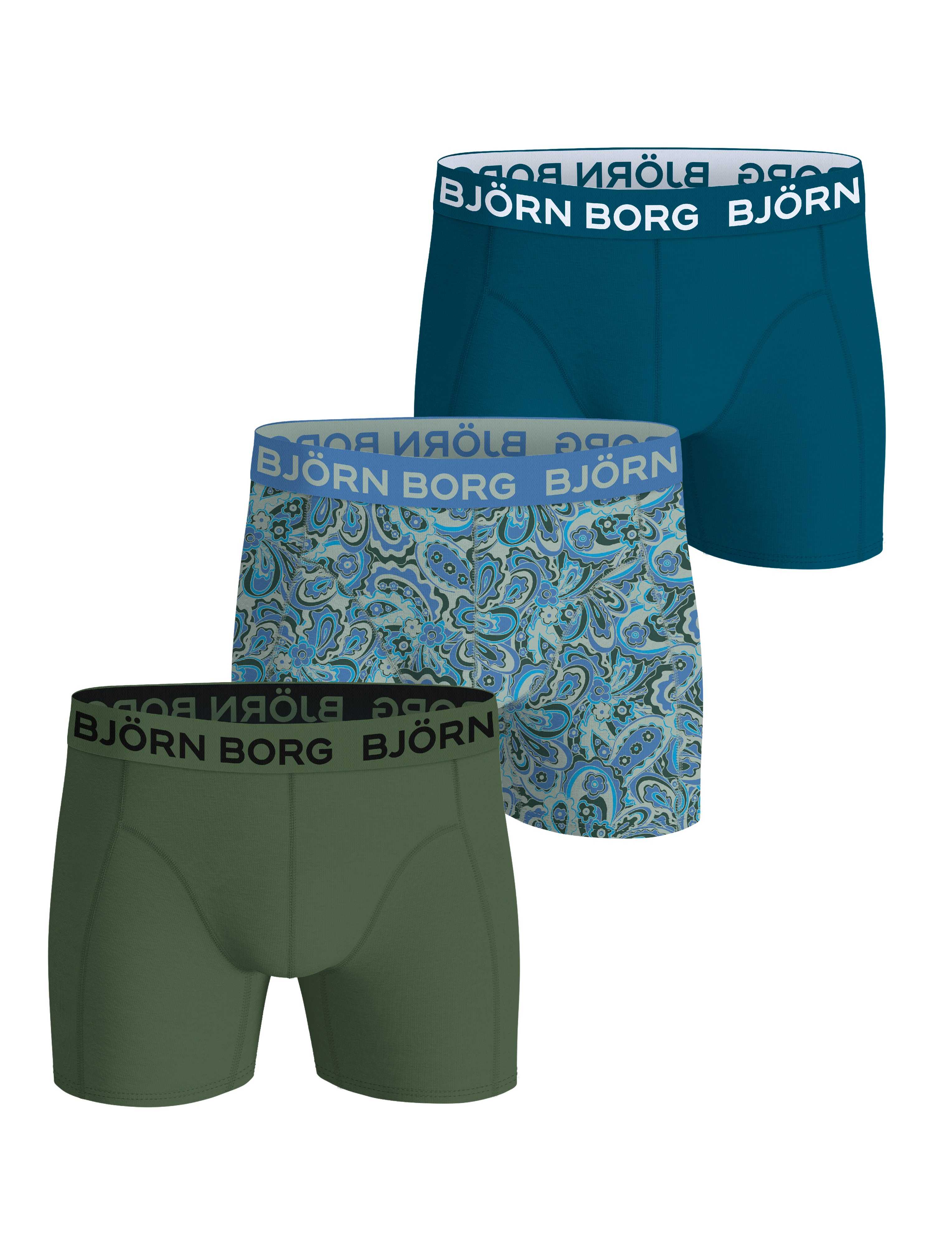 3 - Pack Cotton Stretch Boxers 10005182 MP004 Multi