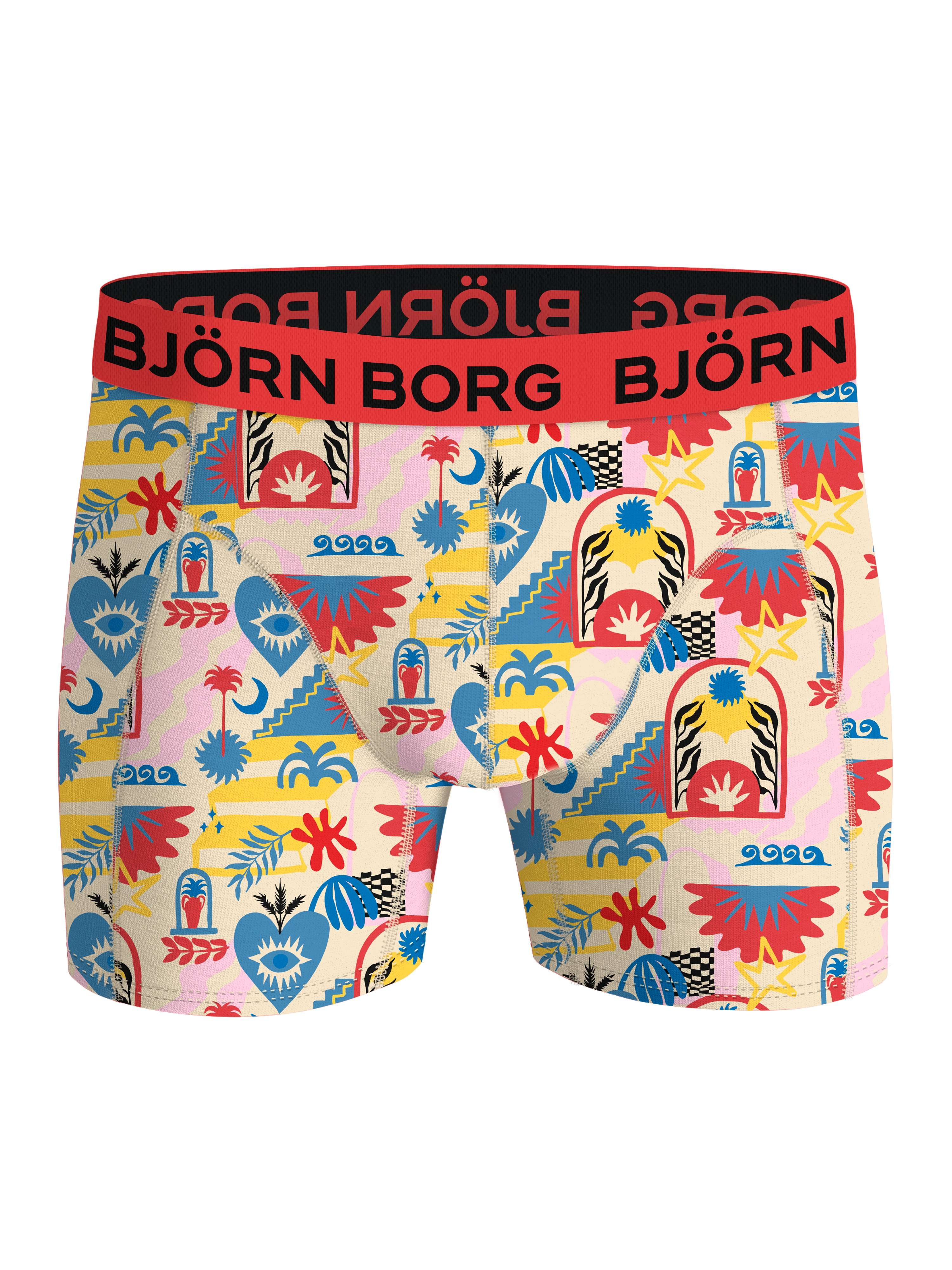 3 - Pack Cotton Stretch Boxers 10005883 MP004 Multi - Image 3