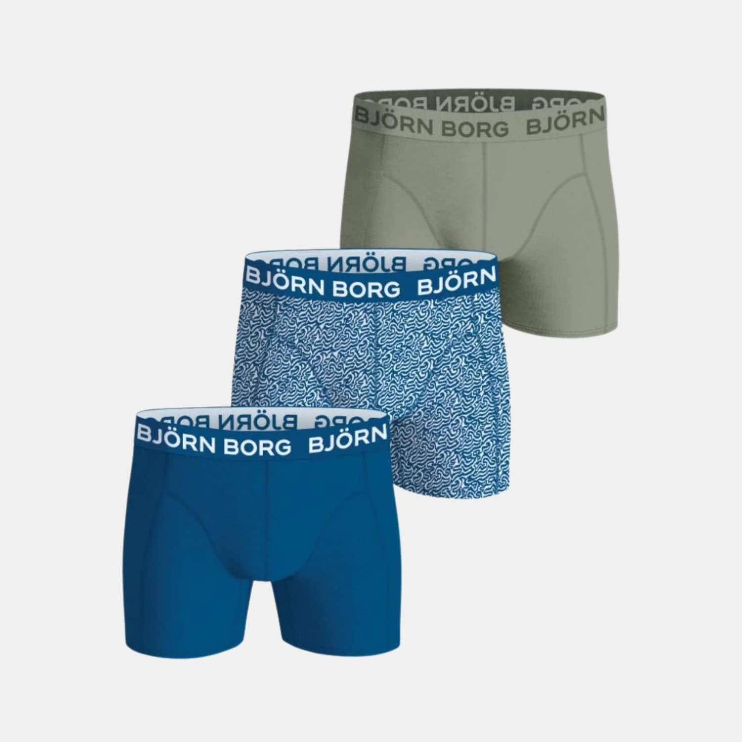 3 - Pack Cotton Stretch Boxers 10005883 MP005 Multi