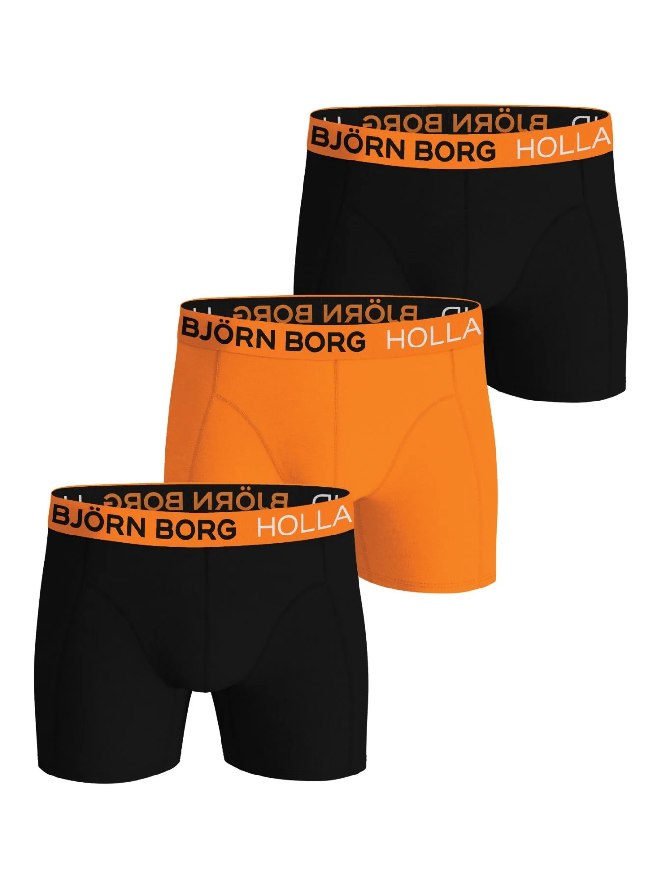 3 - Pack Cotton Stretch Holland Boxers 10006490 - Image 4