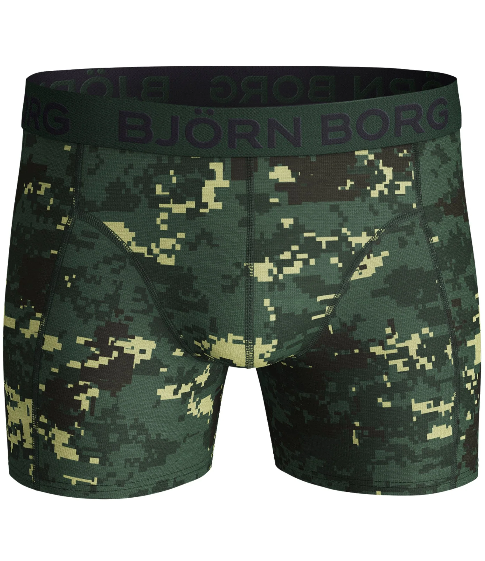 3 - Pack Digital Woodland Sammy Shorts 2111-1085 81461 Duck Green - Image 4
