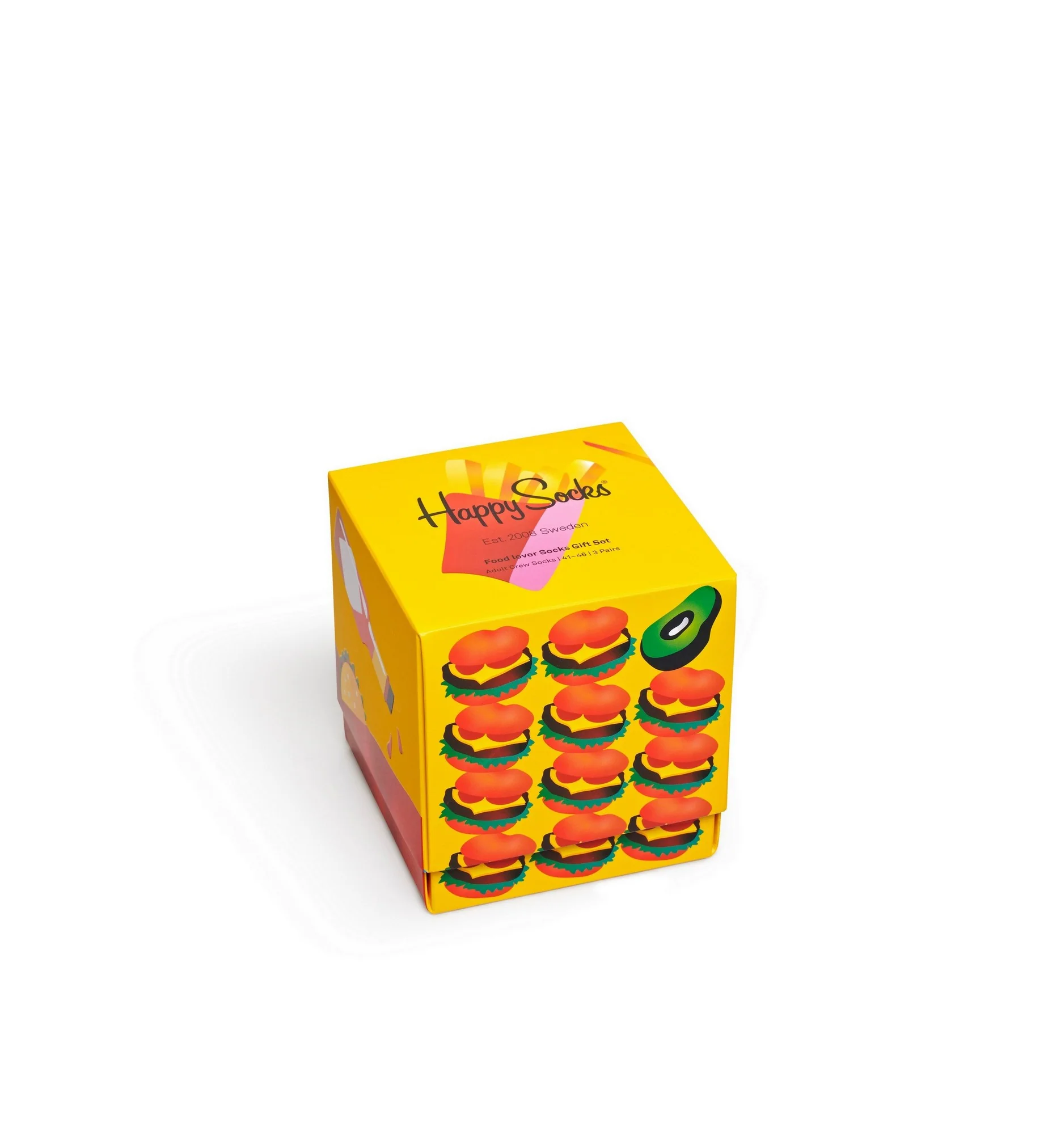 3 - Pack Food Lover Socks Gift Set XFOO08 7000 7000