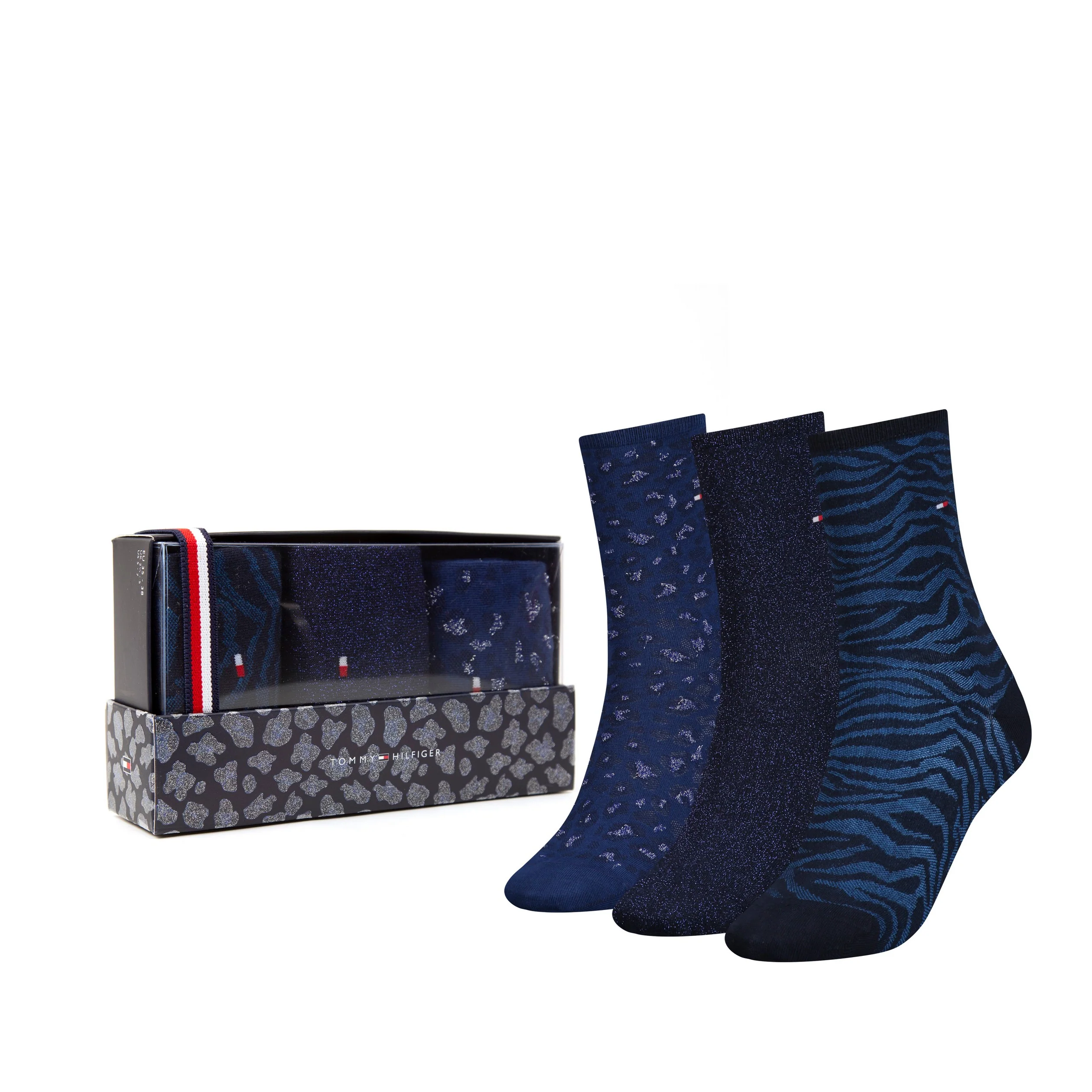 3 - Pack Giftbox Lurex 493012001 832 blue combi